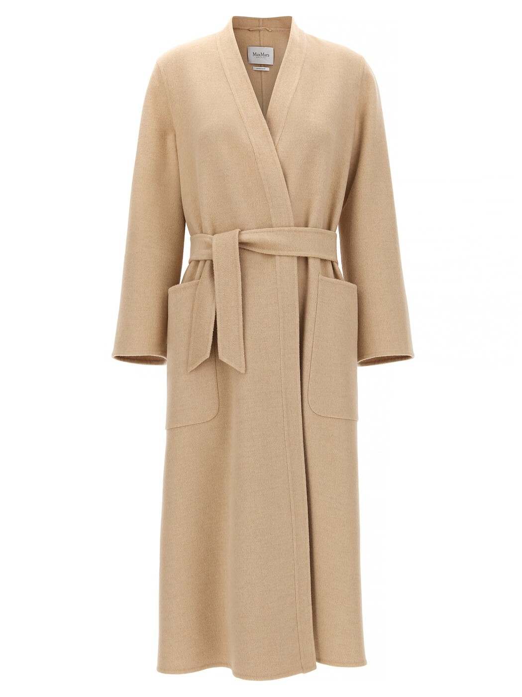 マックス パンパノウサギ MAX MARA トレンチコート 厚地の外套 レディース ベージュ Coats and trench coats \u0027Vezzoso\u0027 coat 2511011071600002 Beige 関税 貨物輸送無料 2025SS ju