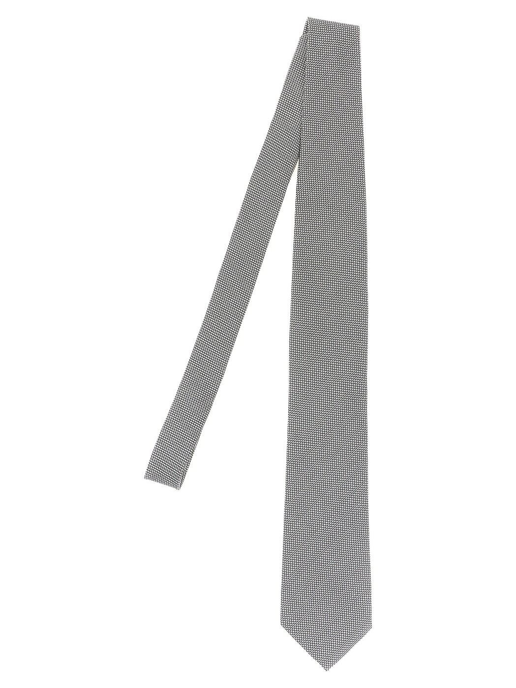 トム ジェラルド・r・フォード TOM FORD 蝶タイ 五分五分 タイ メンズ しろがね色 Ties and bow ties Jacquard tie STE001S0216TAA Silver 関税 貨物輸送無料 2026SS ju