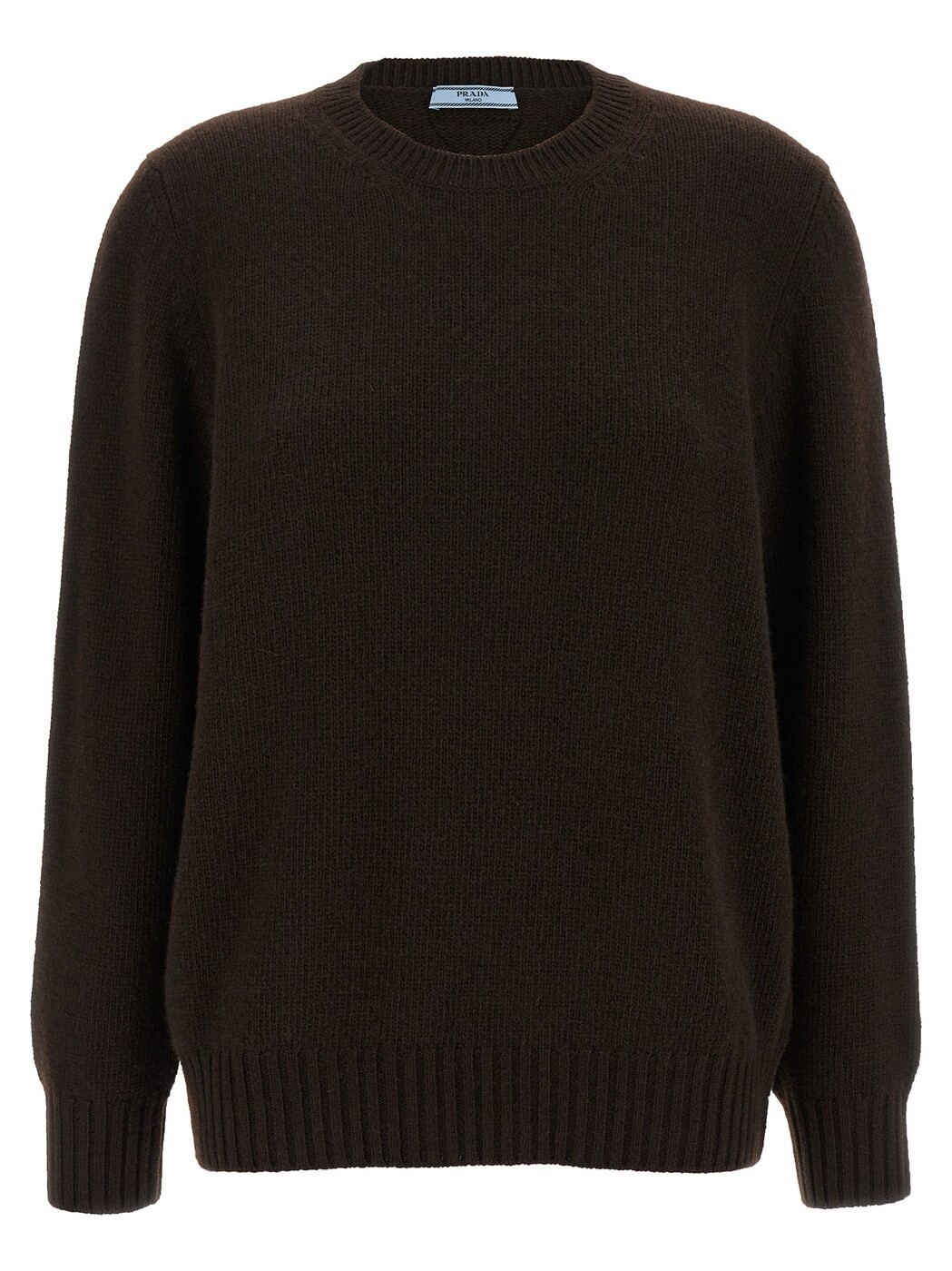 プラダ PRADA スウェーター 編み物お召しもの レディース 赤銅色 Knitwear Cashmere sweater P24A3ZS23213XAF0003 Brown 関税 貨物輸送無料 2025AW ju
