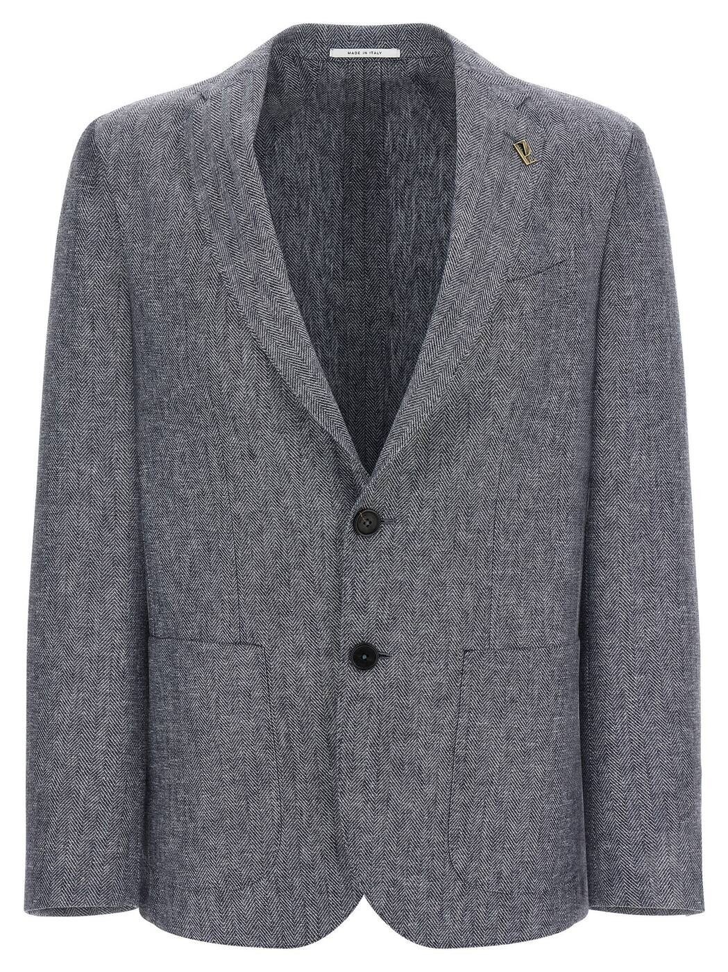 パルジレリ PAL ZILERI ジャケット メンズ ブルー Jackets 'Brera' blazer 9C3244232SG82601 Blue 関税 送料無料 2026SS ju|BRANDSHOP「il Tesoro」
