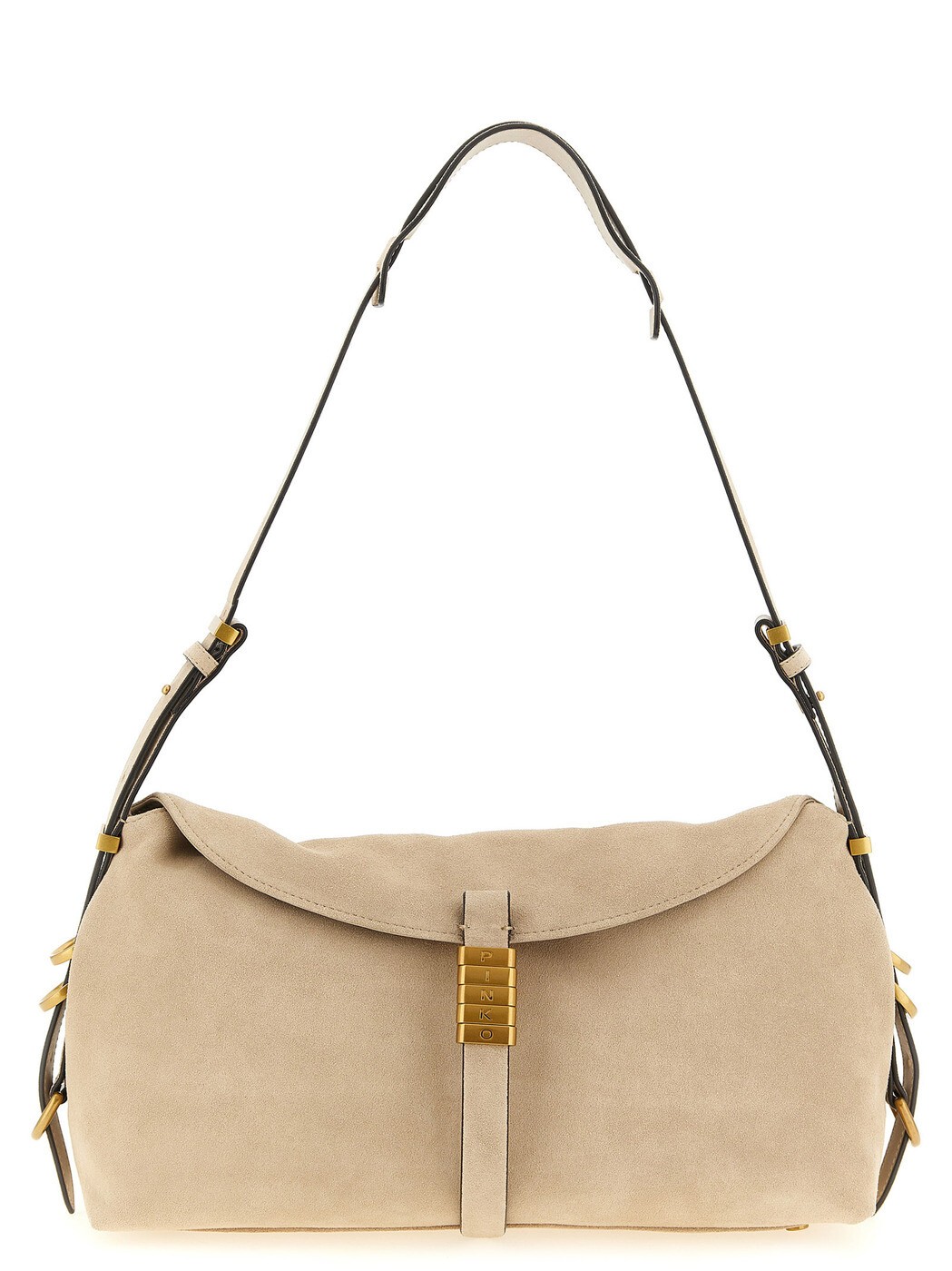 ピンコ PINKO バッグ レディース ベージュ Business bags 'Saddle Horizontal' shoulder bag 105049A0F6C50Q Beige 関税 送料無料 2026SS ju|BRANDSHOP「il Tesoro」