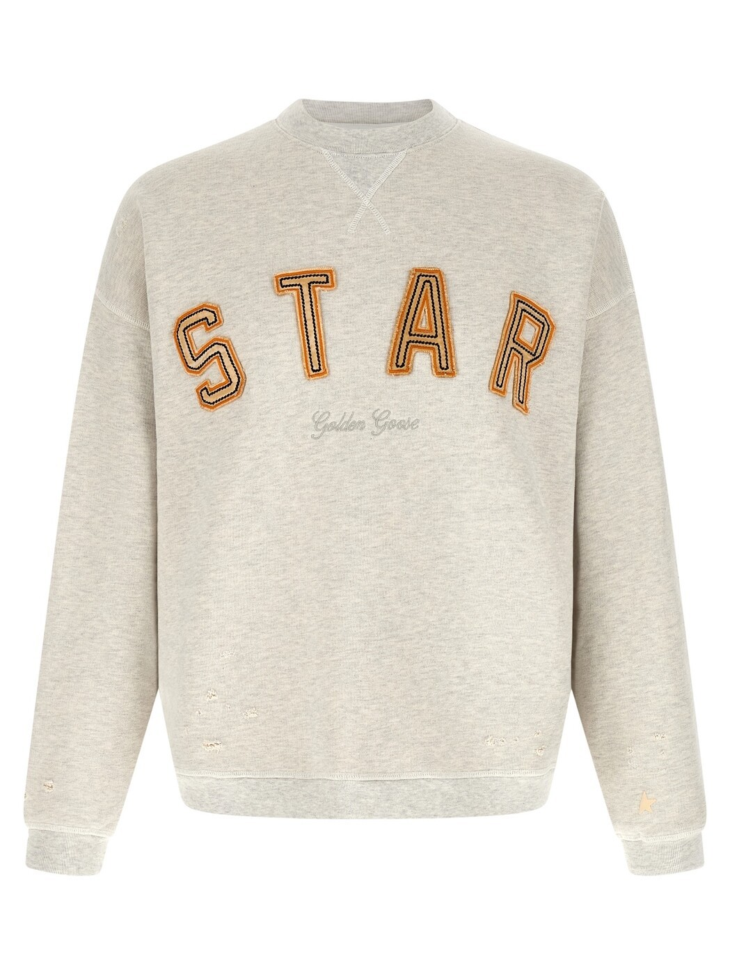 ゴールデン グース 晴れ晴れしい ブランド名 GOLDEN GOOSE トレイナー 調教師 メンズ 薄墨色 Sweatshirts Patch sweatshirt GUP02711P0024126066560665 Gray 関税 貨物輸送無料 2026SS ju