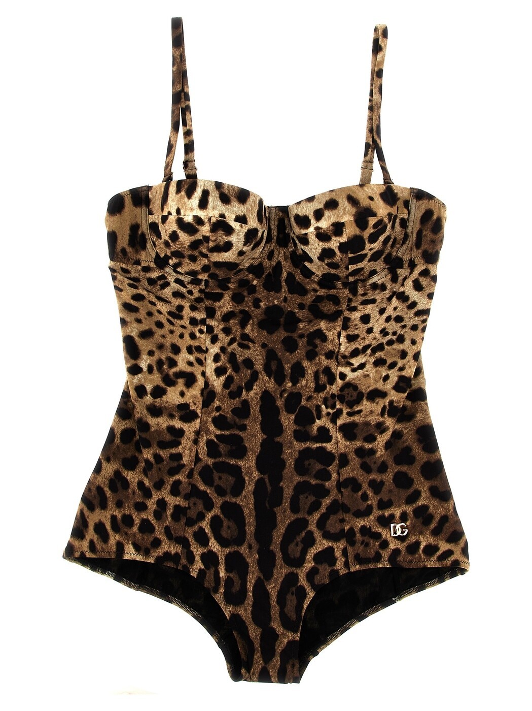 ドルチェ\u0026ガッバーナ DOLCE\u0026GABBANA 水泳着 スイムウェア レディース 赤銅色 Swimwear \u0027Leopardo\u0027 one-piece swimsuit O9A13JONO11HY13M Brown 関税 貨物輸送無料 2026SS ju