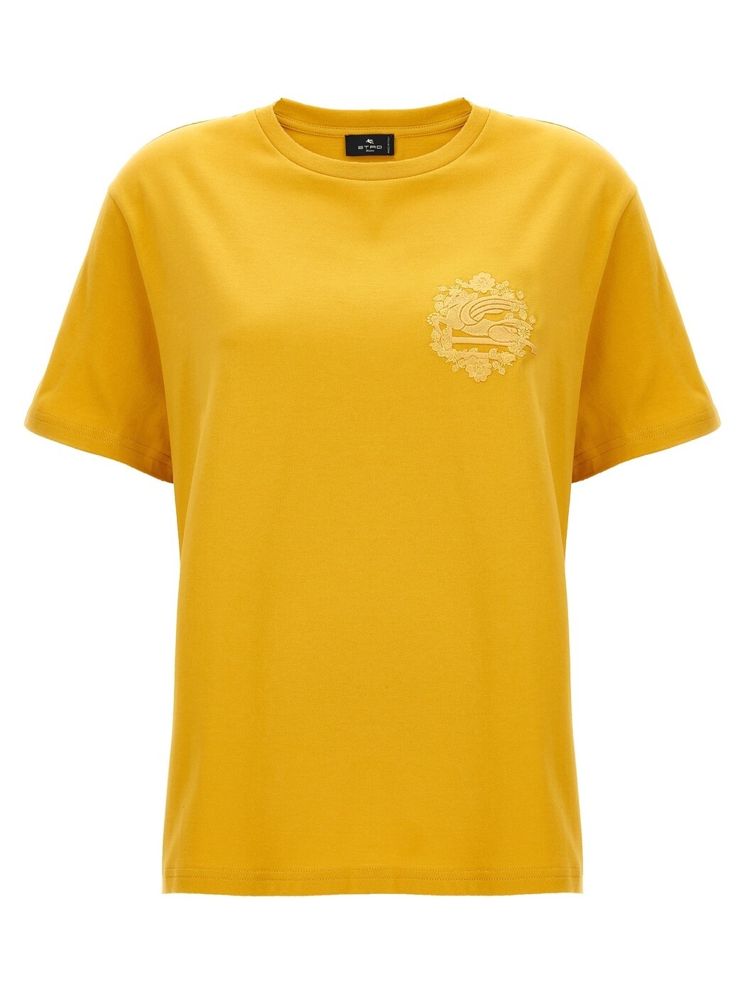エトロ ETRO スポーツシャツ プルオーバー レディース 黄色 T-shirts and polo shirts Logo T-shirt WRJB0006AC036A0968 Yellow 関税 貨物輸送無料 2024SS ju