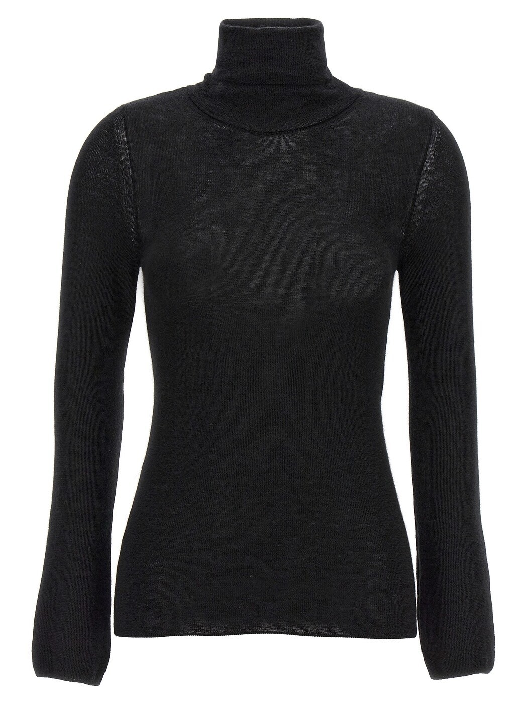 トム ジェラルド・r・フォード TOM FORD スウェーター 編み物お召しもの レディース 黒いこと Knitwear Silk cashmere turtleneck sweater MAK1332YAX752LB999 Black 関税 貨物輸送無料 2024AW ju