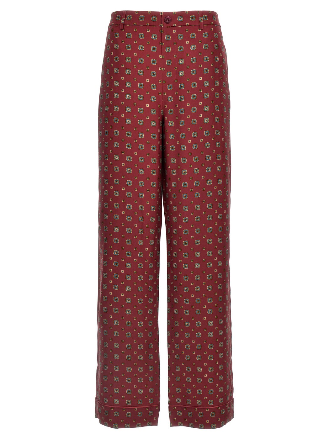 モスキーノ MOSCHINO ズボン パンツ レディース レッド Trousers Patterned pants A030654551139 Bordeaux 関税 送料無料 2024AW ju|BRANDSHOP「il Tesoro」