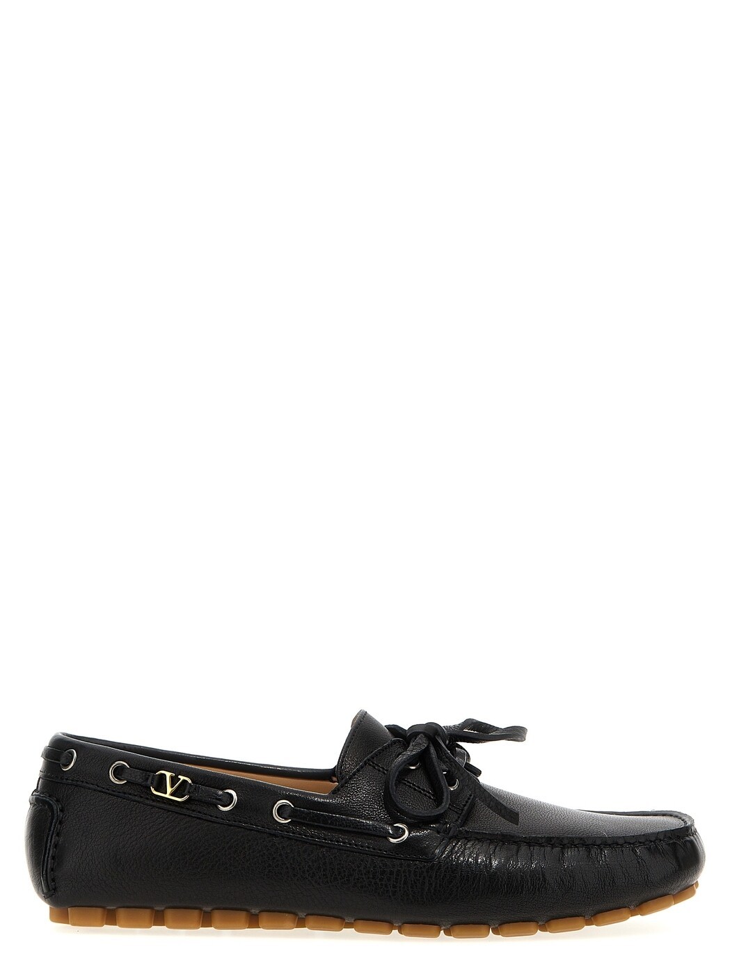 ヴァレンティノ ガラヴァーニ VALENTINO GARAVANI 置き目毛革 メンズ 黒いこと Loafers Valentino Garavani \u0027Driver Fastaway\u0027 loafers Y2S0J59PNJ0NO Black 関税 貨物輸送無料 2025SS ju
