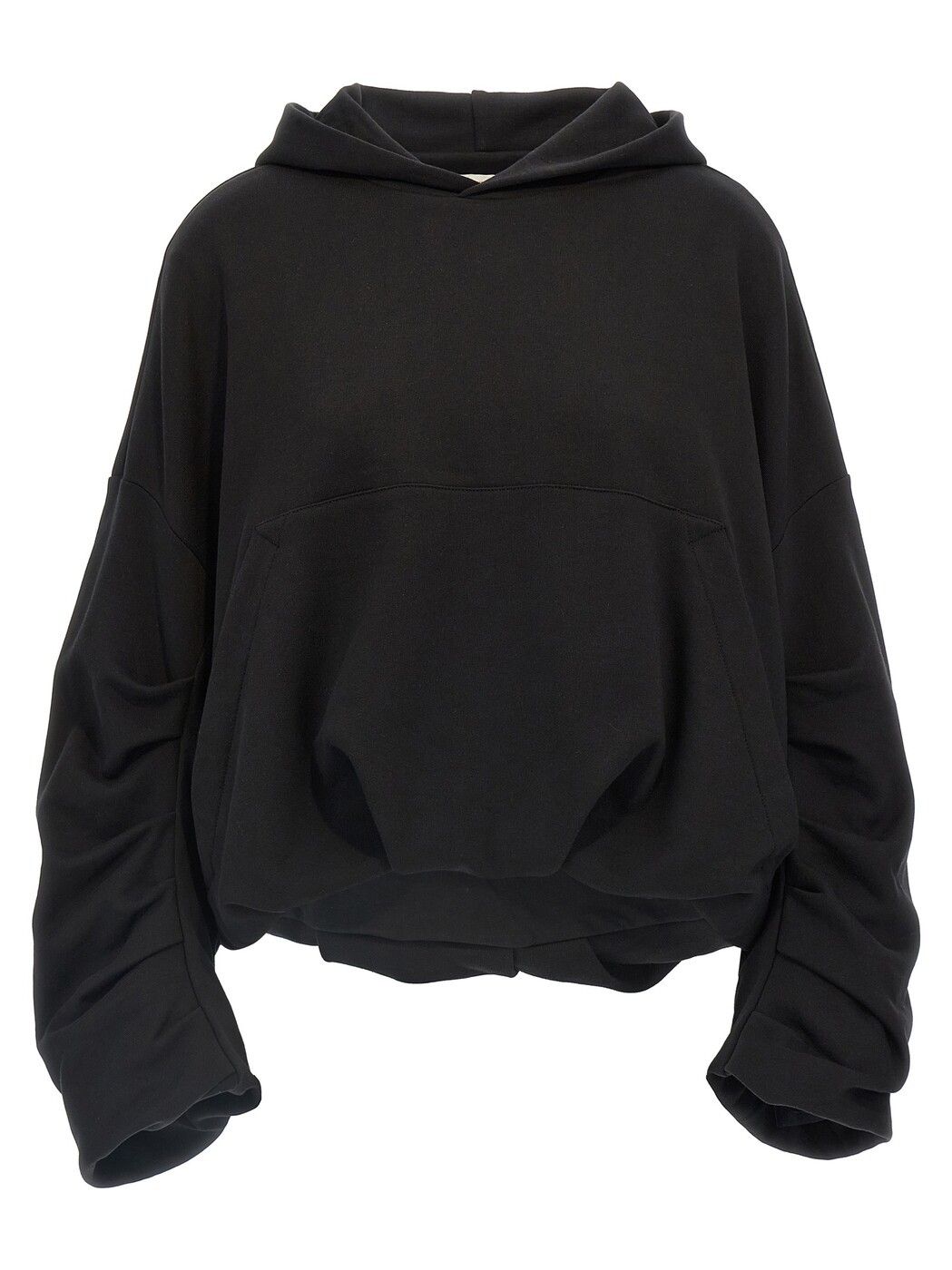 ド木鼠 キャラバン ノッテン DRIES VAN NOTEN 調教師 レディース 黒いこと Sweatshirts \u0027Hannett\u0027 hoodie 2520111282611900 Black 関税 貨物輸送無料 2025AW ju
