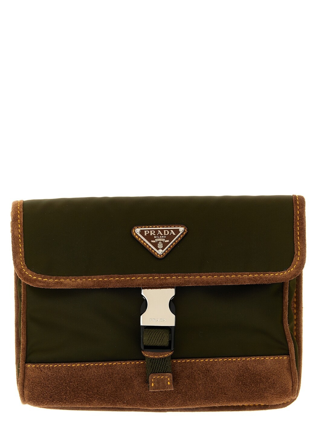 プラダ PRADA 先端技術添え物 流行り物小物 メンズ 緑であること Hi-Tech Accessories Smartphone shoulder strap 2ZH1082HJHF041O Green 関税 貨物輸送無料 2025AW ju