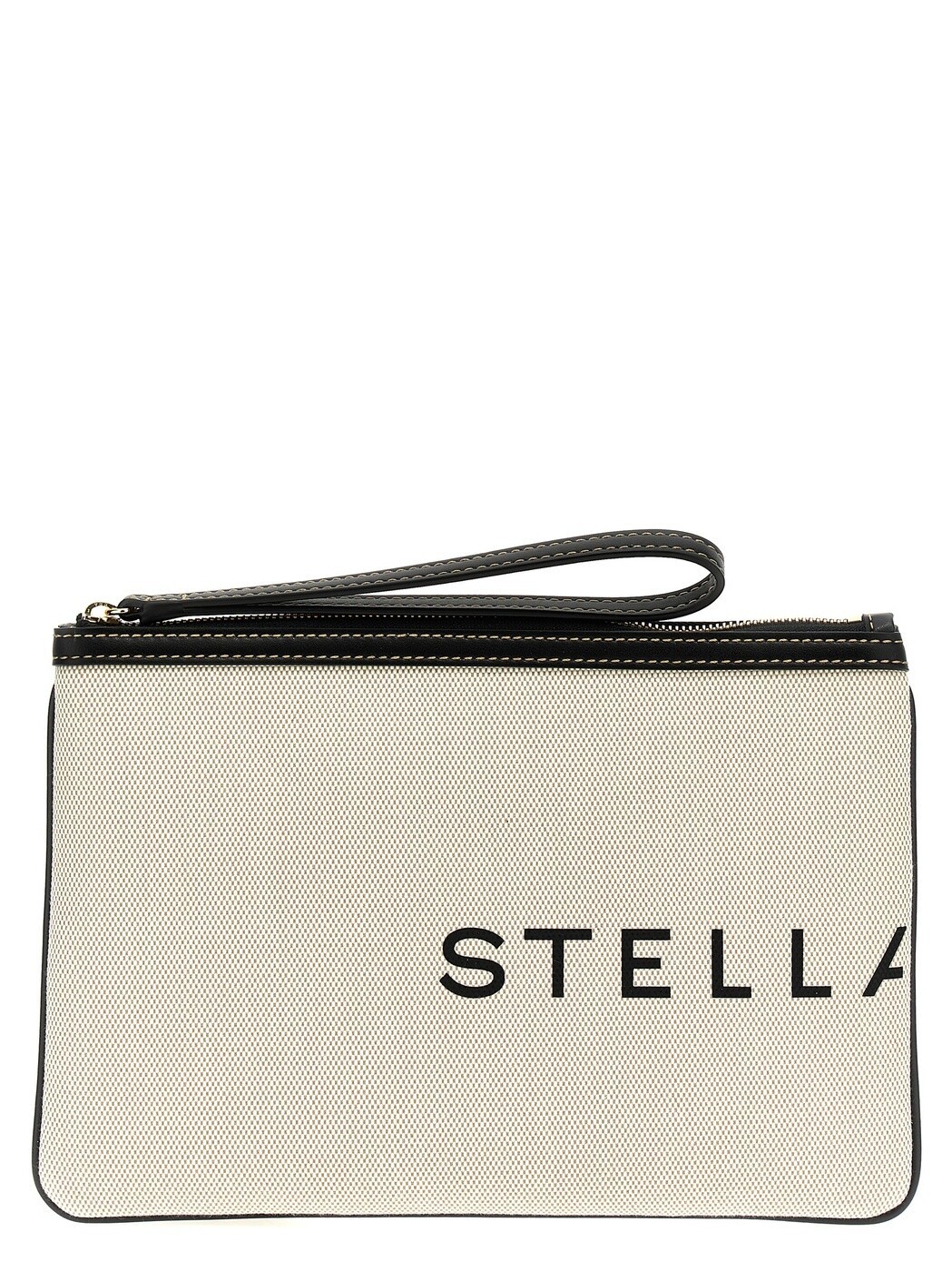 中心柱 ポールマッカートニー STELLA MCCARTNEY クラッチペダル御徒面子 レディース ベージュ Clutch and wristlets bags Logo clutch bag 7P0078WP02219043 Beige 関税 貨物輸送無料 2025AW ju