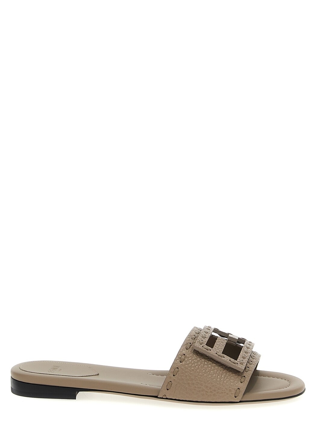 フェンディ FENDI サンダル レディース グレー Sandals Baguette slides 8R8136AQY2F1MXM Gray 関税 送料無料 2026SS ju