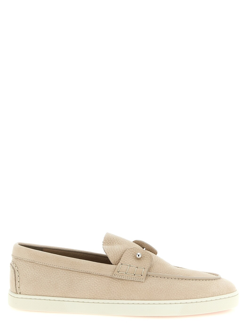 クリスチャンルブタン CHRISTIAN LOUBOUTIN 置き目毛革 メンズ ベージュ Loafers \u0027Chambeliboat\u0027 loafers 1260680BG72 Beige 関税 貨物輸送無料 2026SS ju