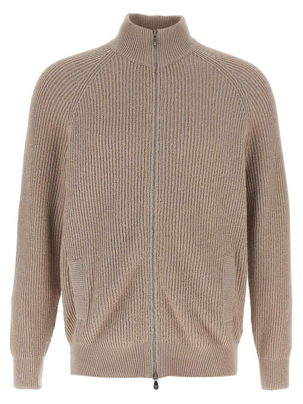 ブルネロ クチネリ BRUNELLO CUCINELLI プルオーバー 編み物御召しもの メンズ ベージュ Knitwear Zip cardigan MNI708616C2438 Beige 関税 貨物輸送無料 2026SS ju