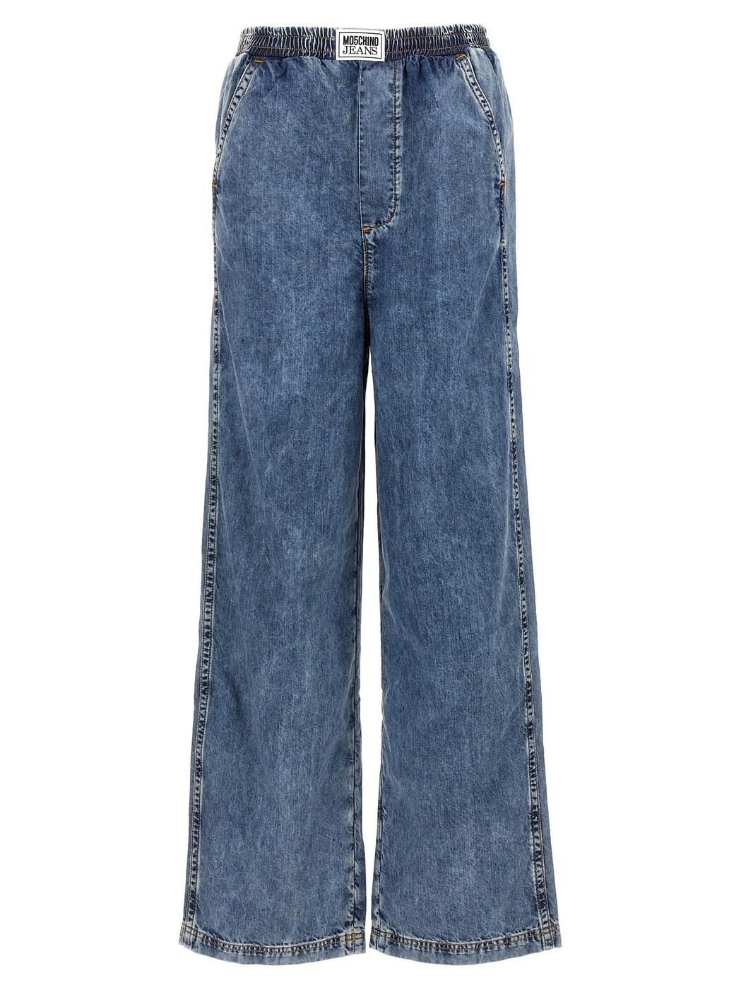 モスキーノ ジーンズ MO5CH1NO JEANS デニム レディース ブルー Jeans Embroidery jeans A032982241282 Light Blue 関税 送料無料 2024AW ju