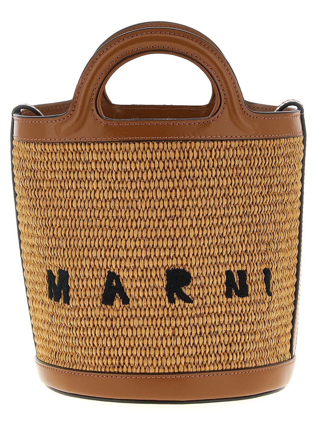 マルニ MARNI 御徒面子 レディース 赤銅色 Business bags Small ‘Tropicalia’ bucket bag SCMP0056Q1P386000M50 Brown 関税 貨物輸送無料 2026SS ju
