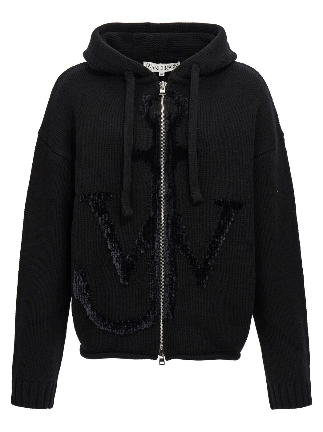 ジェイ ダブリュー アンダーソン J.W. ANDERSON トレーナー 調教師 メンズ 黒いこと Sweatshirts \u0027Anchor JWA\u0027 hoodie KW1238YN0170999 Black 関税 貨物輸送無料 2024AW ju