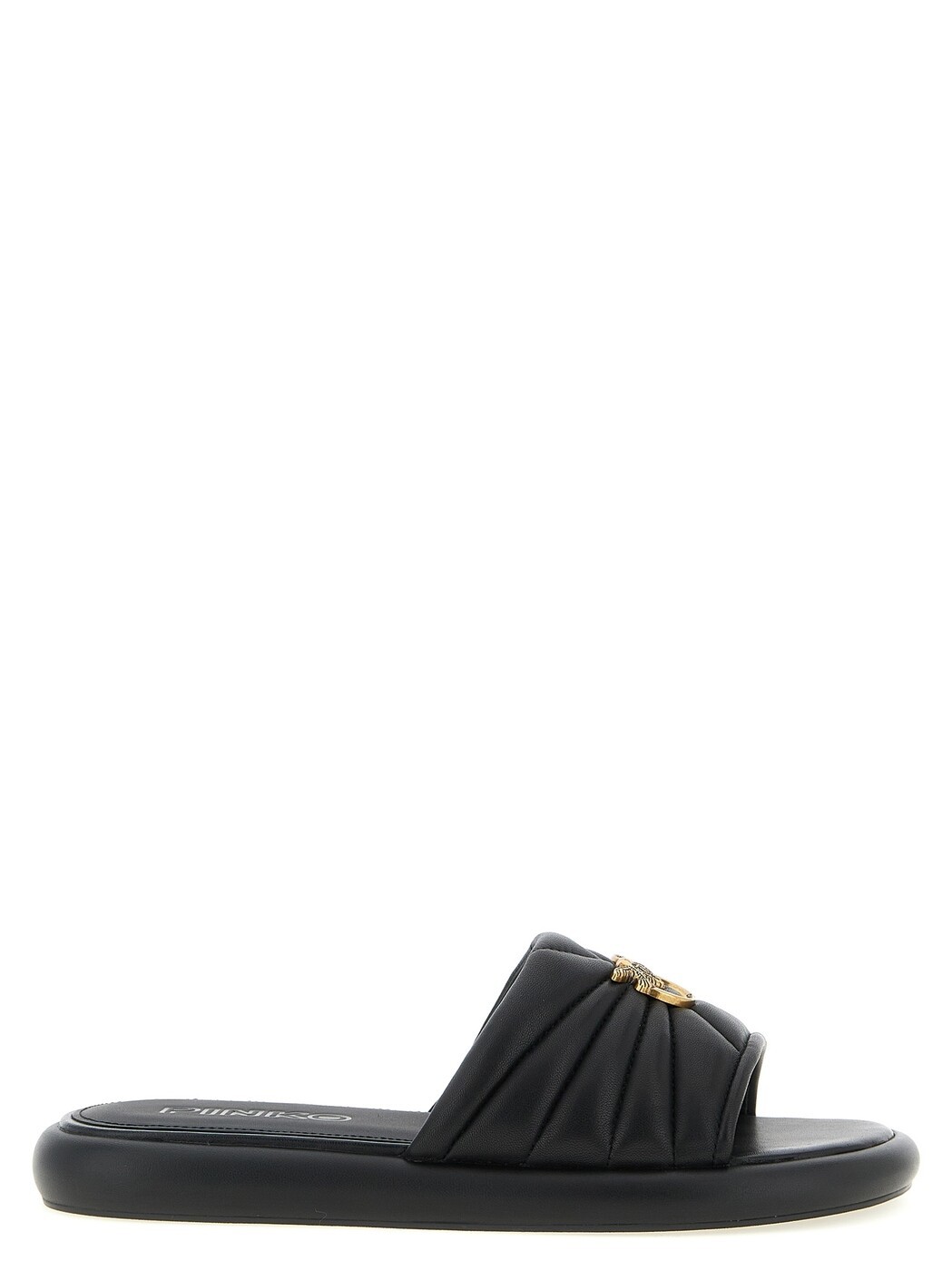 ピンコ PINKO サンダル レディース ブラック Sandals Fiona 03 slides SD0525P003Z99 Black 関税 送料無料 2026SS ju
