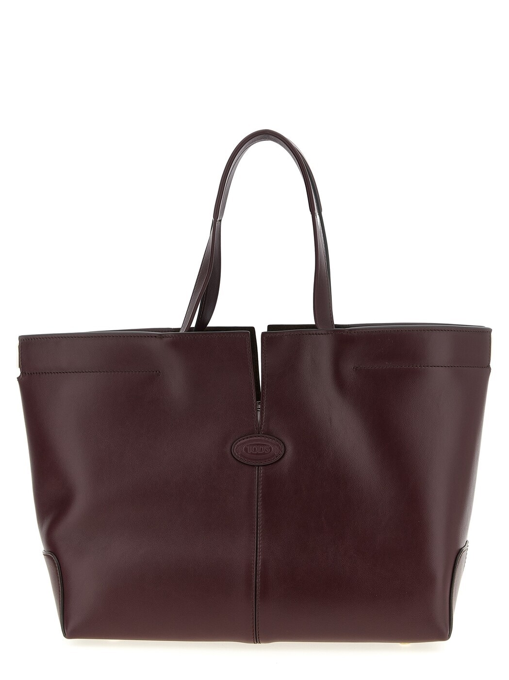 トッズ TOD トートバッグ レディース レッド Tote bags Medium-small Tod Di Bag Folio shopping bag XBWDBMA0250RORR822 Bordeaux 関税 送料無料 2025AW ju