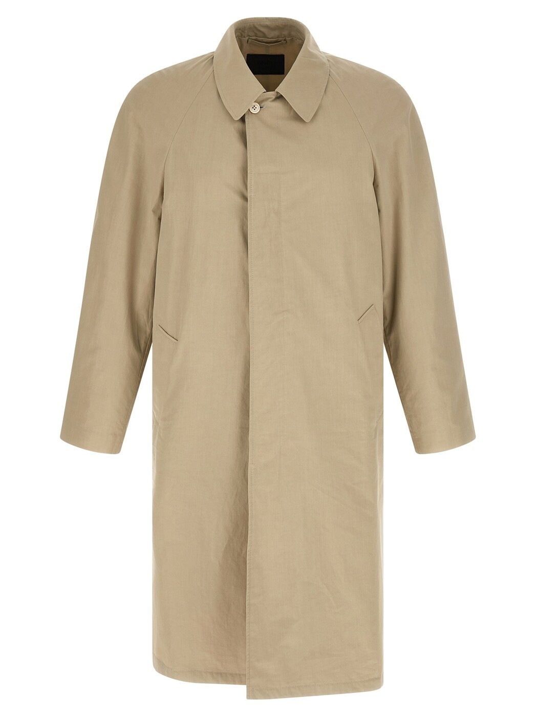 プラダ PRADA トレンチ 厚地の外套 メンズ ベージュ Coats and Trench Cotton Trench Coat SGD062SOOO184BF034X Beige 関税 貨物輸送無料 2026SS ju