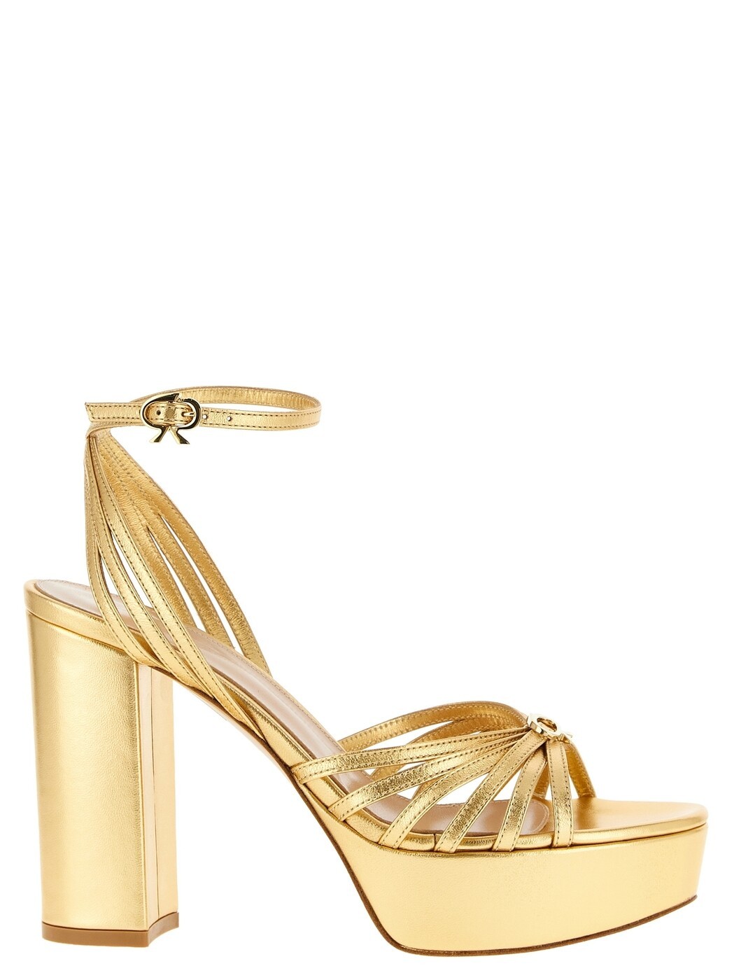 ジャンヴィトロッシ GIANVITO ROSSI サンダル レディース ゴールド Sandals Rita sandals G3263270RICNPSMEKO Gold 関税 送料無料 2026SS ju