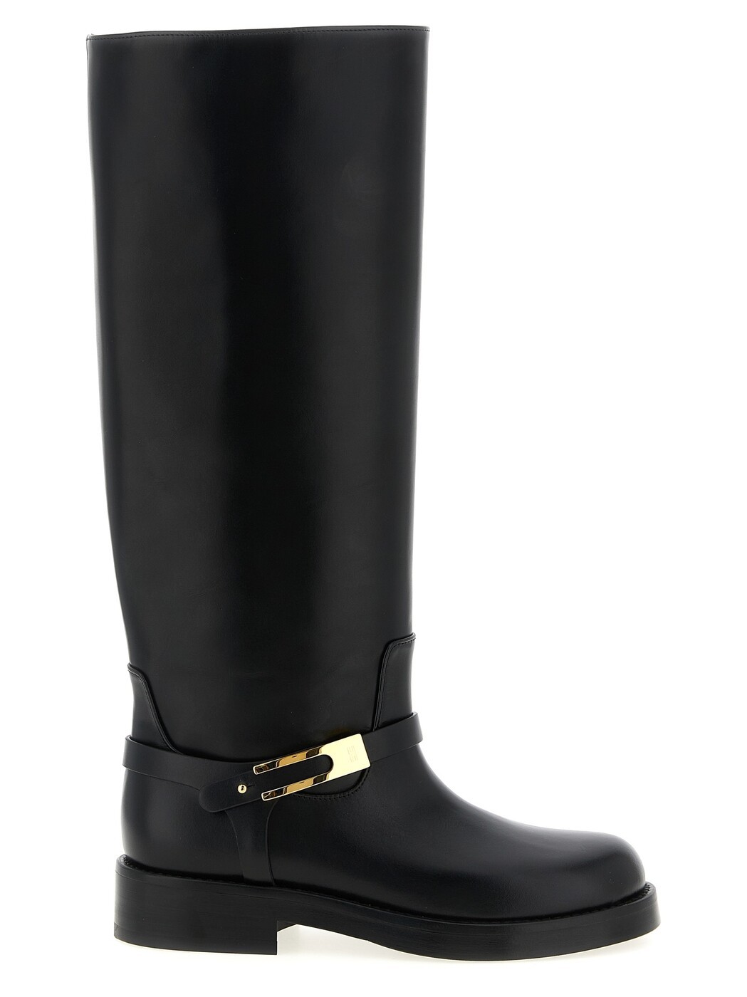 エリザベッタ フランキ ELISABETTA FRANCHI ブーツ レディース 黒いこと Boots Logo strap boots SA57B56E2110 Black 関税 貨物輸送無料 2025AW ju