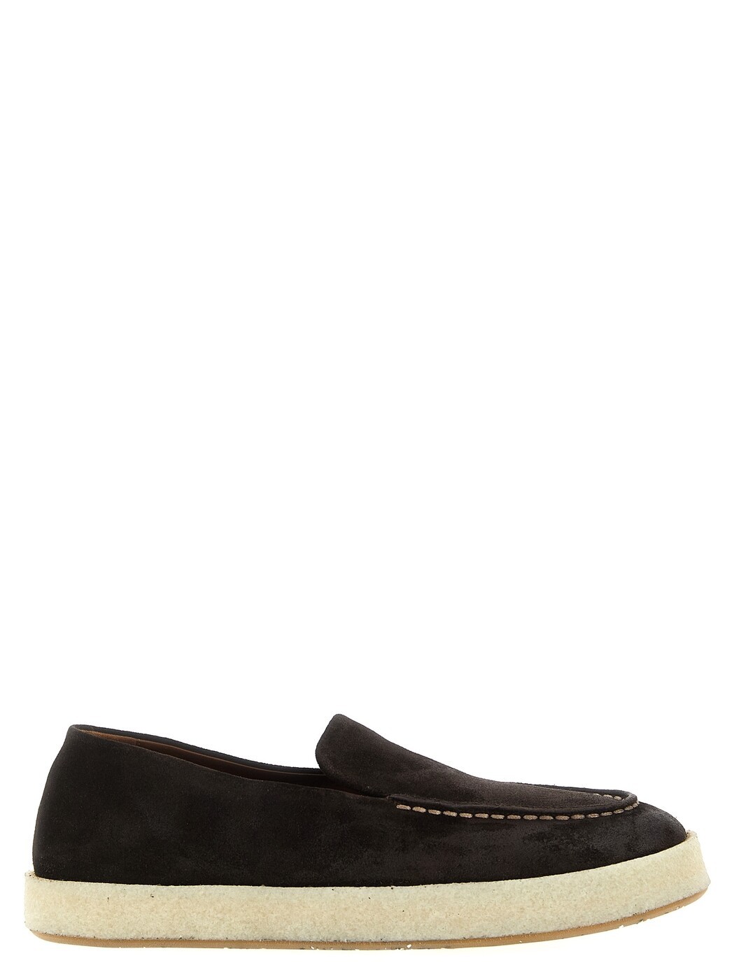 マル独居室 MARSELL 置き目毛皮 メンズ 赤銅色 Loafers \u0027Cassablocco\u0027 loafers MM4810P024460 Brown 関税 貨物輸送無料 2025AW ju