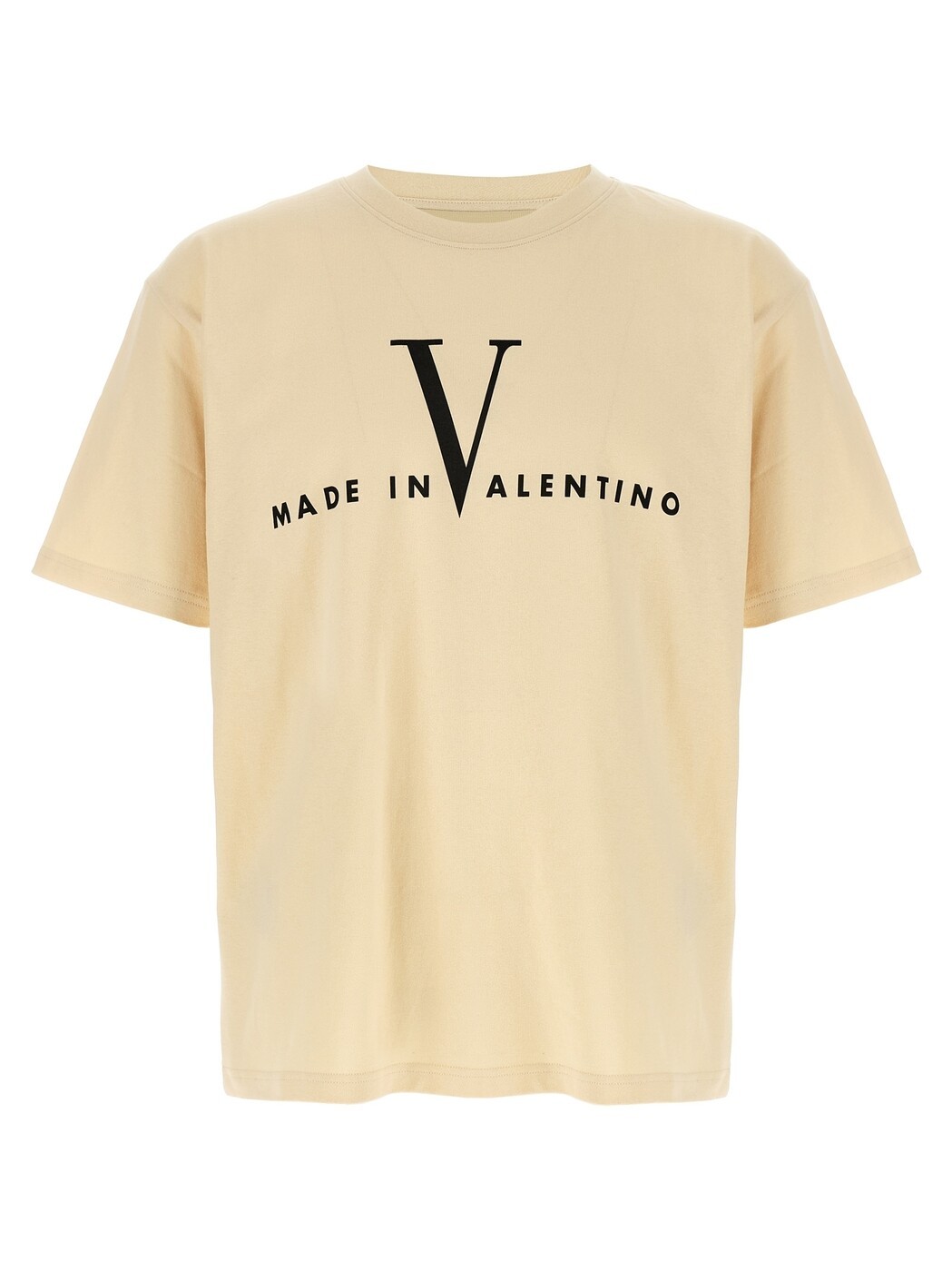 ヴァレンティノ ガラヴァーニ VALENTINO GARAVANI プルオーバー メンズ ベージュ T-shirts Valentino Garavani \u0027Made In Valentino\u0027 T-shirt V3MG16PBAQQT3 Beige 関税 貨物輸送無料 2026SS ju