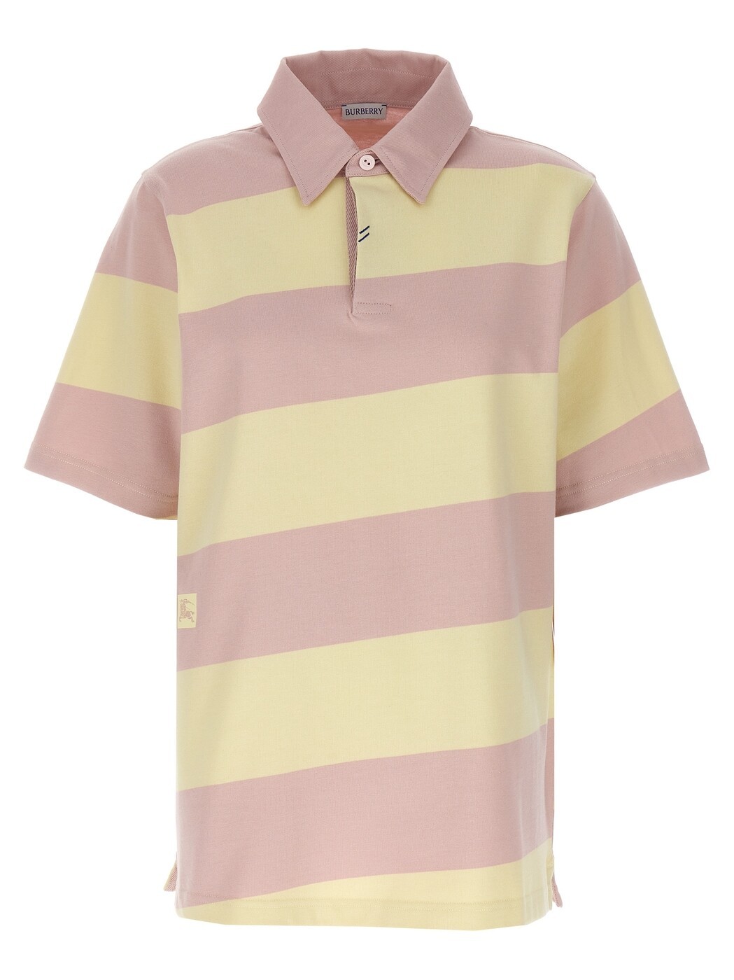 バーバリー BURBERRY スポーツシャツ レディース マルチ色つや Polo Logo striped polo shirt 8083208CAMEO Multicolor 関税 貨物輸送無料 2024SS ju