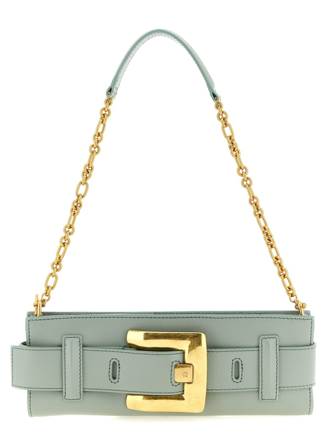 バルマン BALMAIN クラッチペダル御徒面子 レディース 緑であること Clutch and wristlets bags \u0027Anthem\u0027 clutch GN0LB024LSAX7FR Green 関税 貨物輸送無料 2026SS ju