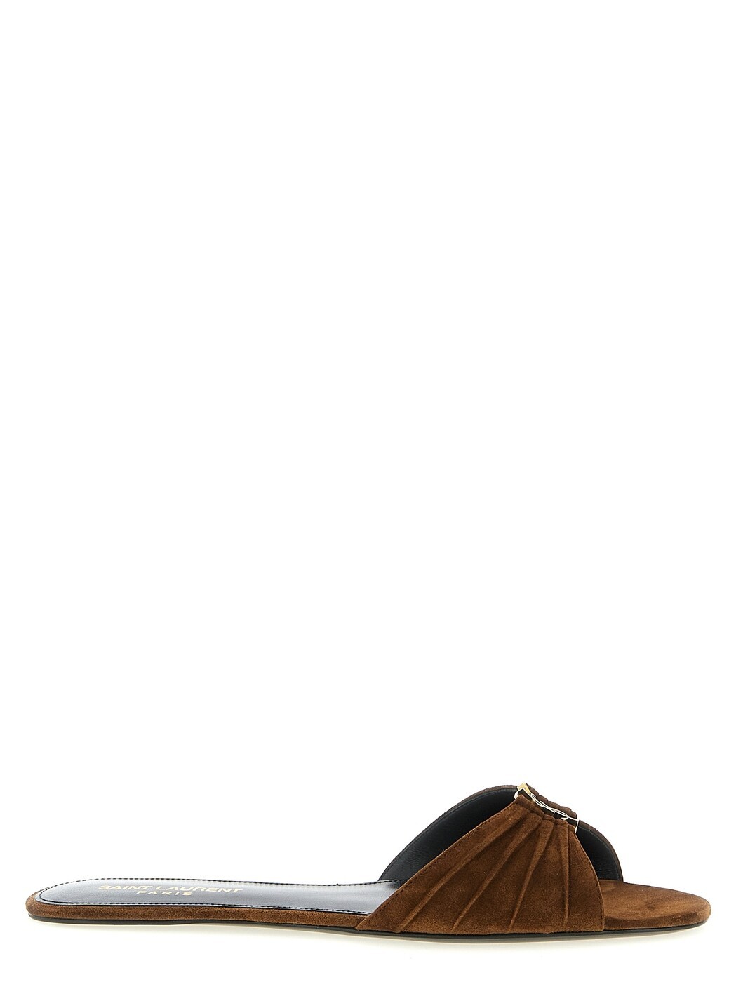 イヴ サンローラン SAINT LAURENT PARIS サンダル レディース ブラウン Sandals Babylone mules 86965827D002319 Brown 関税 送料無料 2026SS ju