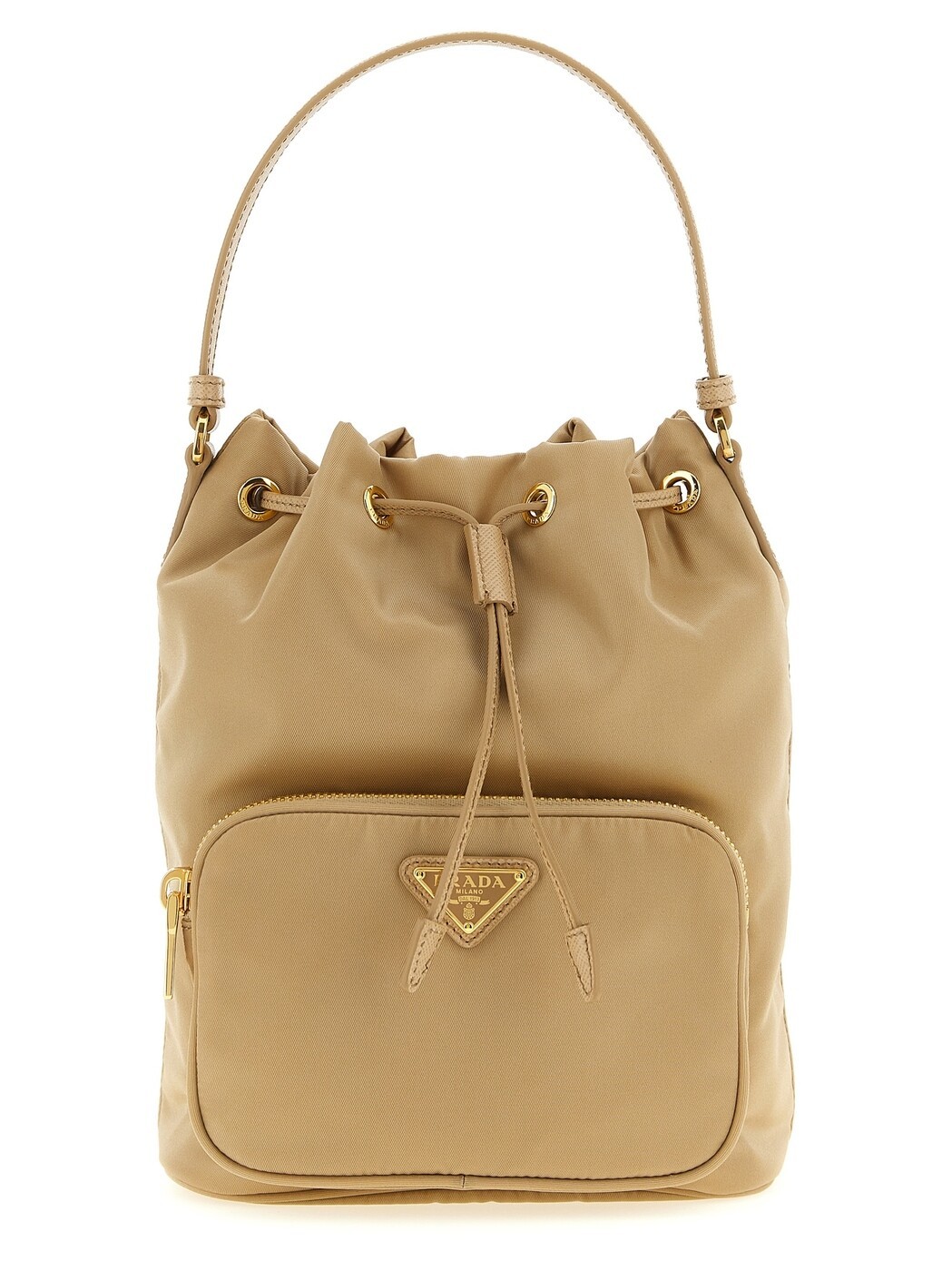 プラダ PRADA 御徒面子 レディース 赤銅色 Business bags \u0027Prada Duet\u0027 bucket bag 1BH038VUOPRV44F0040 Brown 関税 貨物輸送無料 2026SS ju