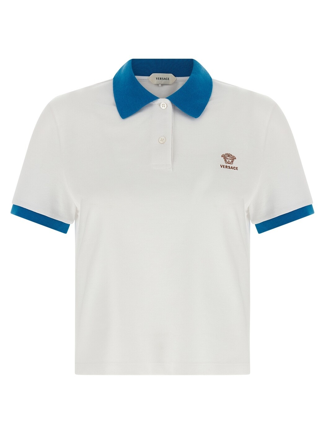 ヴェルサーチ VERSACE スポーツシャツ レディース 青碧 Polo \u0027Medusa\u0027 polo shirt 10242351A176812W9H0 Blue 関税 貨物輸送無料 2026SS ju