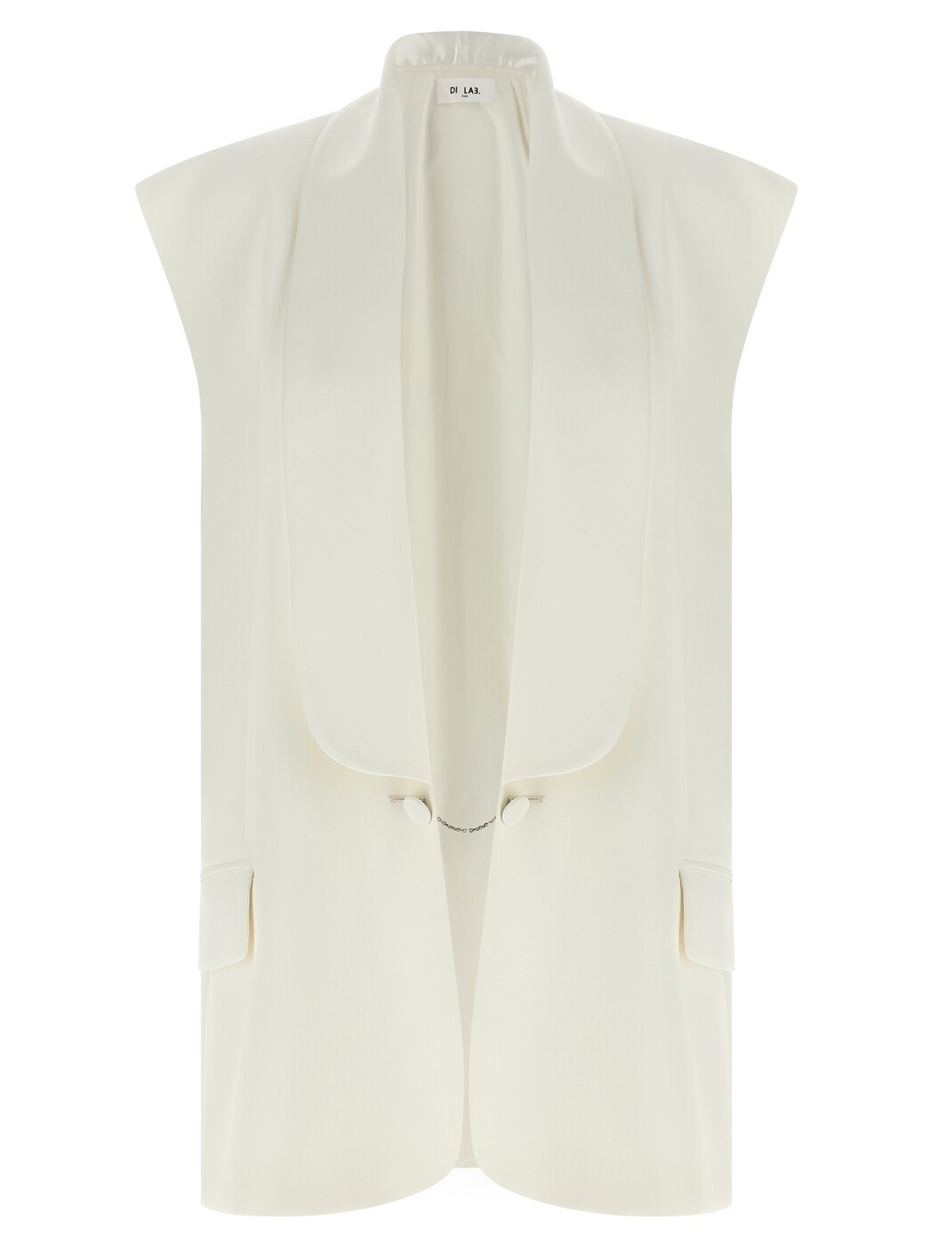 DI.天使の都市3 PARI\u0027 ジレ より良い レディース 白いこと Vests Tuxedo vest G021AVORIO White 関税 貨物輸送無料 2026SS ju