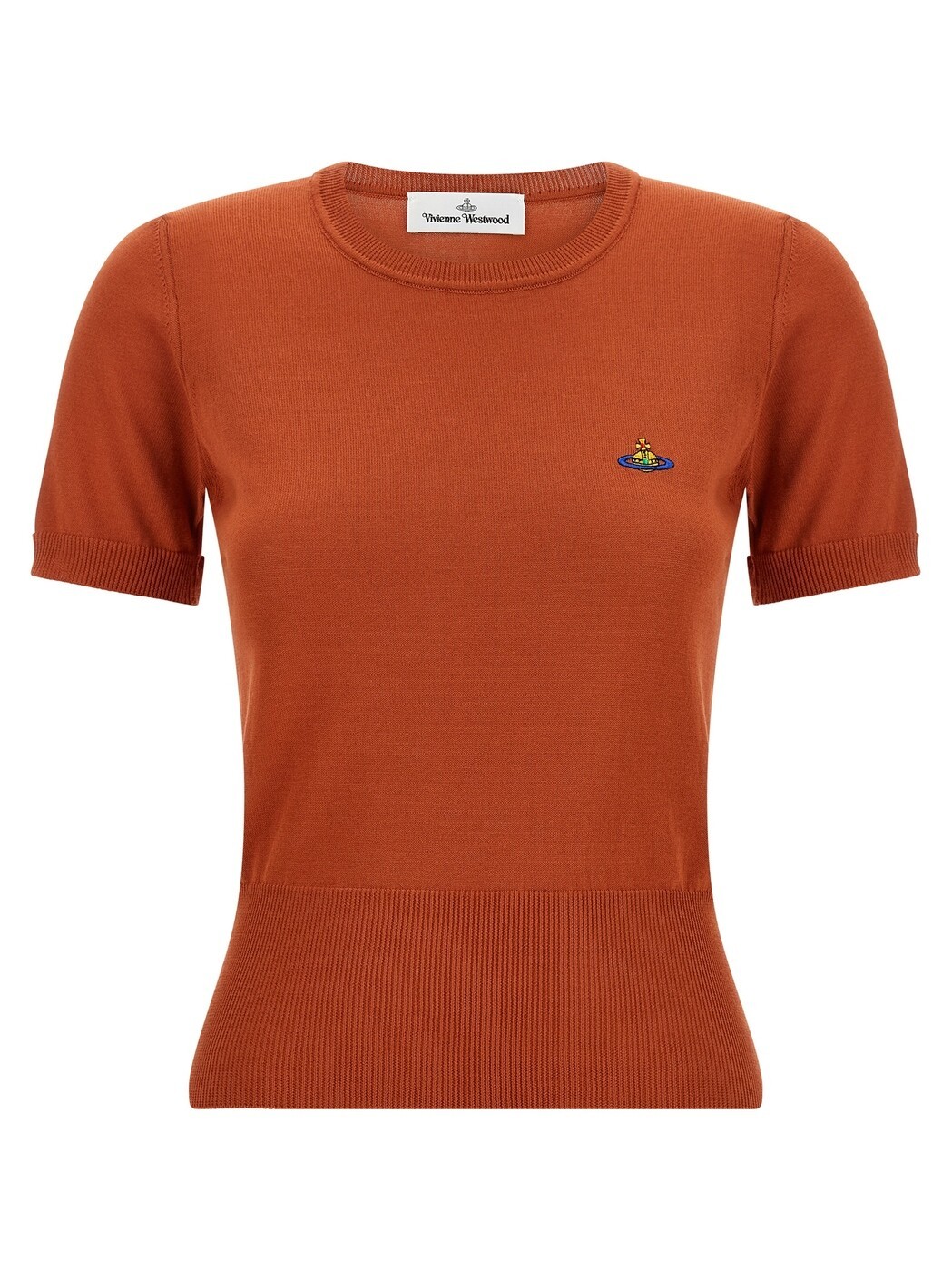 ヴィヴィアン・ウエストウッド VIVIENNE WESTWOOD プルオーバー トップス レディース オレンジ色 T-shirts and tops \u0027Bea\u0027 top 1803002QY003FC409 Orange 関税 貨物輸送無料 2026SS ju