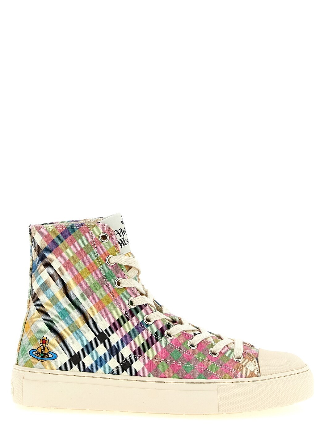 ヴィヴィアン・ウエストウッド VIVIENNE WESTWOOD スニーカー レディース マルチ色合い Sneakers \u0027Plimsoll\u0027 sneakers 7501004KWW018XO215 Multicolor 関税 貨物輸送無料 2026SS ju