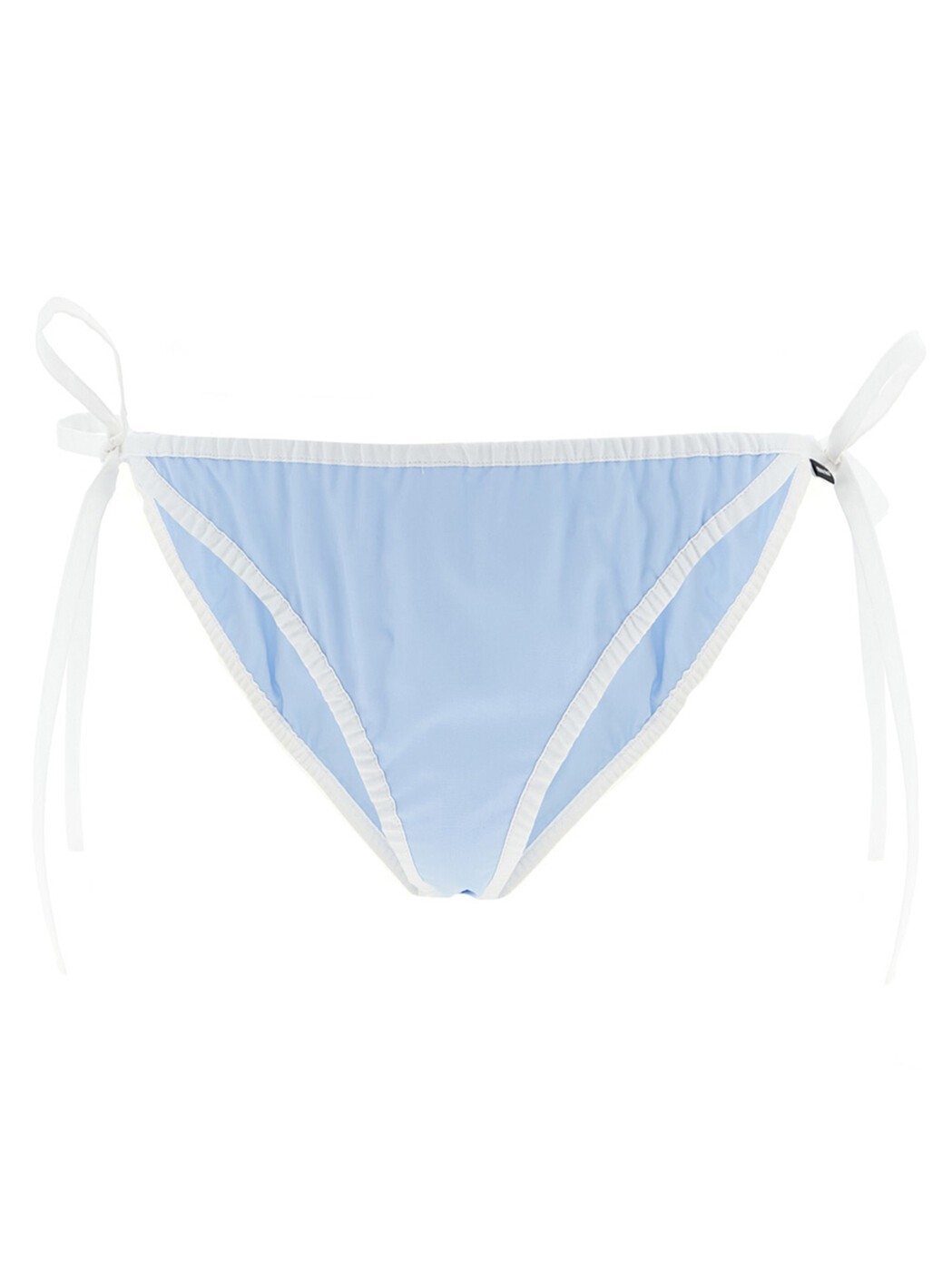 ミュウ ミュウ MIU MIU 水着 スイムウェア レディース ブルー Swimwear Poplin bikini briefs MCX354SOOO19SFF061M Light Blue 関税 送料無料 2026SS ju|BRANDSHOP「il Tesoro」