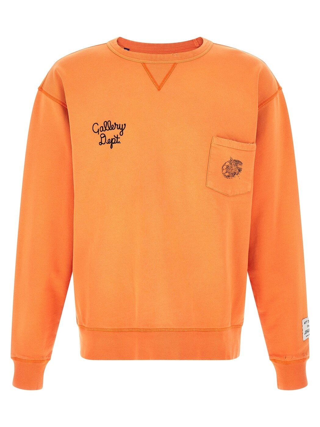 ギャラリーデプト GALLERY DEPT トレイナー 調教師 メンズ オレンジ色 Sweatshirts \u0027Art Expert\u0027 sweatshirt OUT014ORANGE Orange 関税 貨物輸送無料 2026SS ju