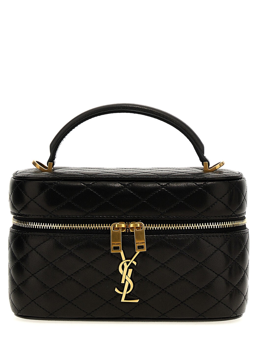 前日 サンローラン SAINT LAURENT PARIS 御徒面子 レディース 黒いこと Business bags \u0027Gaby Vanity\u0027 handbag 7667311EL071000 Black 関税 貨物輸送無料 2026SS ju バッグ・小物・ブランド雑貨-バッグ-レディースバッグ