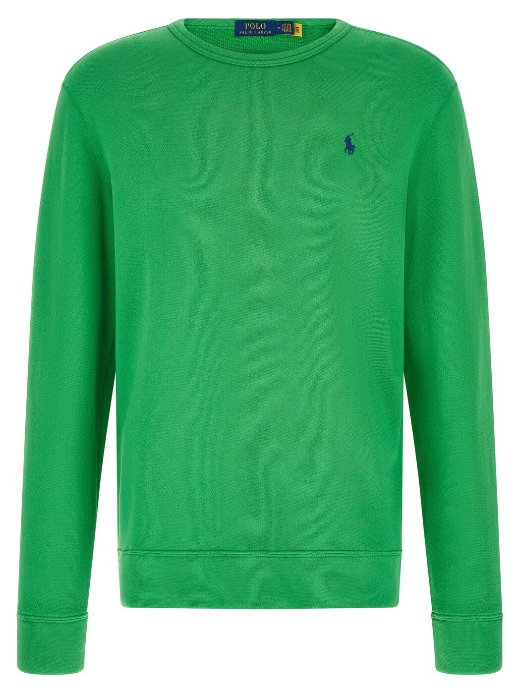 ポロ ラルフ 置き目レン POLO RALPH LAUREN トレーナー 調教師 メンズ 緑であること Sweatshirts Loopback cotton sweatshirt 710A12485003 Green 関税 貨物輸送無料 2026SS ju