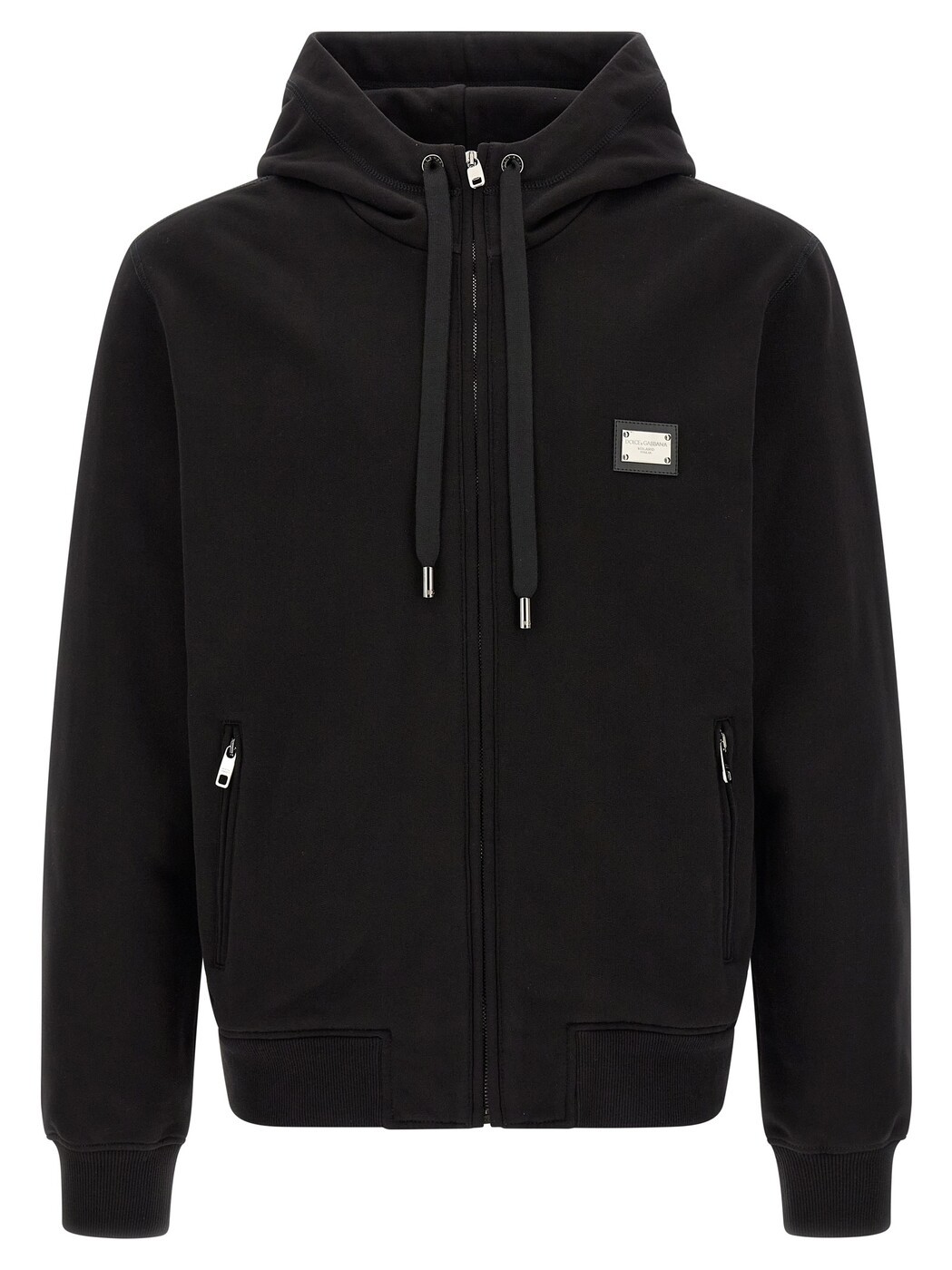 ドルチェ\u0026ガッバーナ DOLCE\u0026GABBANA トレーナー 調教師 メンズ 黒いこと Sweatshirts Logo plaque hoodie G9ABITG7P1CN0000 Black 関税 貨物輸送無料 2026SS ju