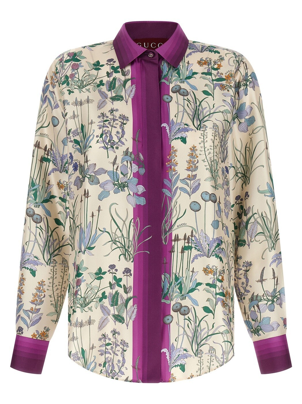 グッチ GUCCI シャツ レディース マルチカラー Shirts Silk shirt 856092ZAUK79224 Multicolor 関税 送料無料 2026SS ju|BRANDSHOP「il Tesoro」