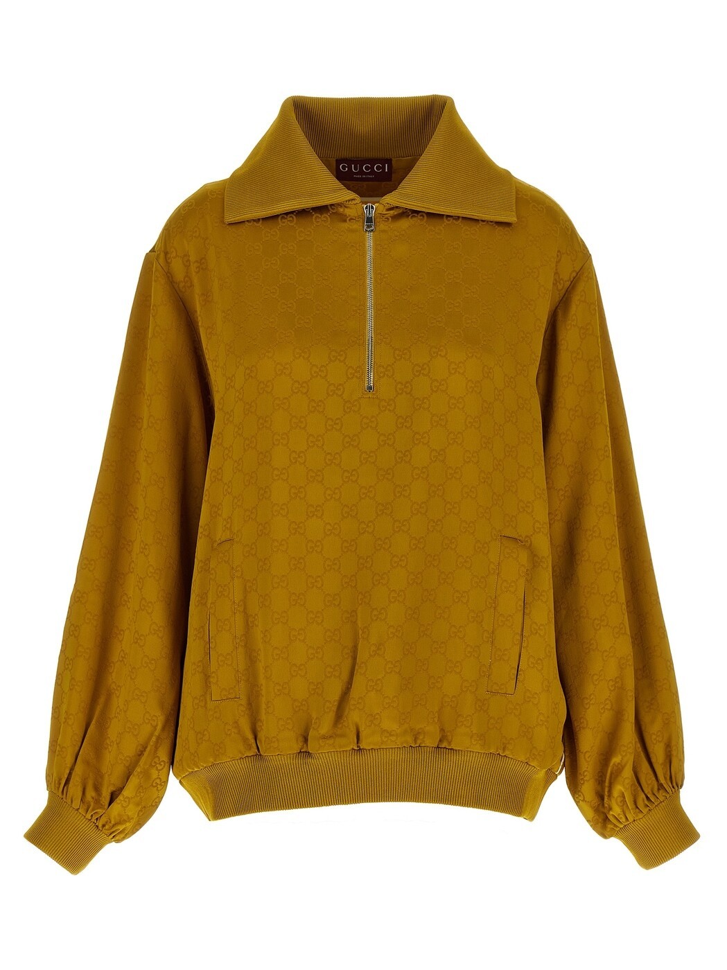 グッチ GUCCI プルオーバー 編み物御召しもの レディース 黄色 Knitwear \u0027GG\u0027 jacquard sweater 853533XJGSE2003 Yellow 関税 貨物輸送無料 2026SS ju