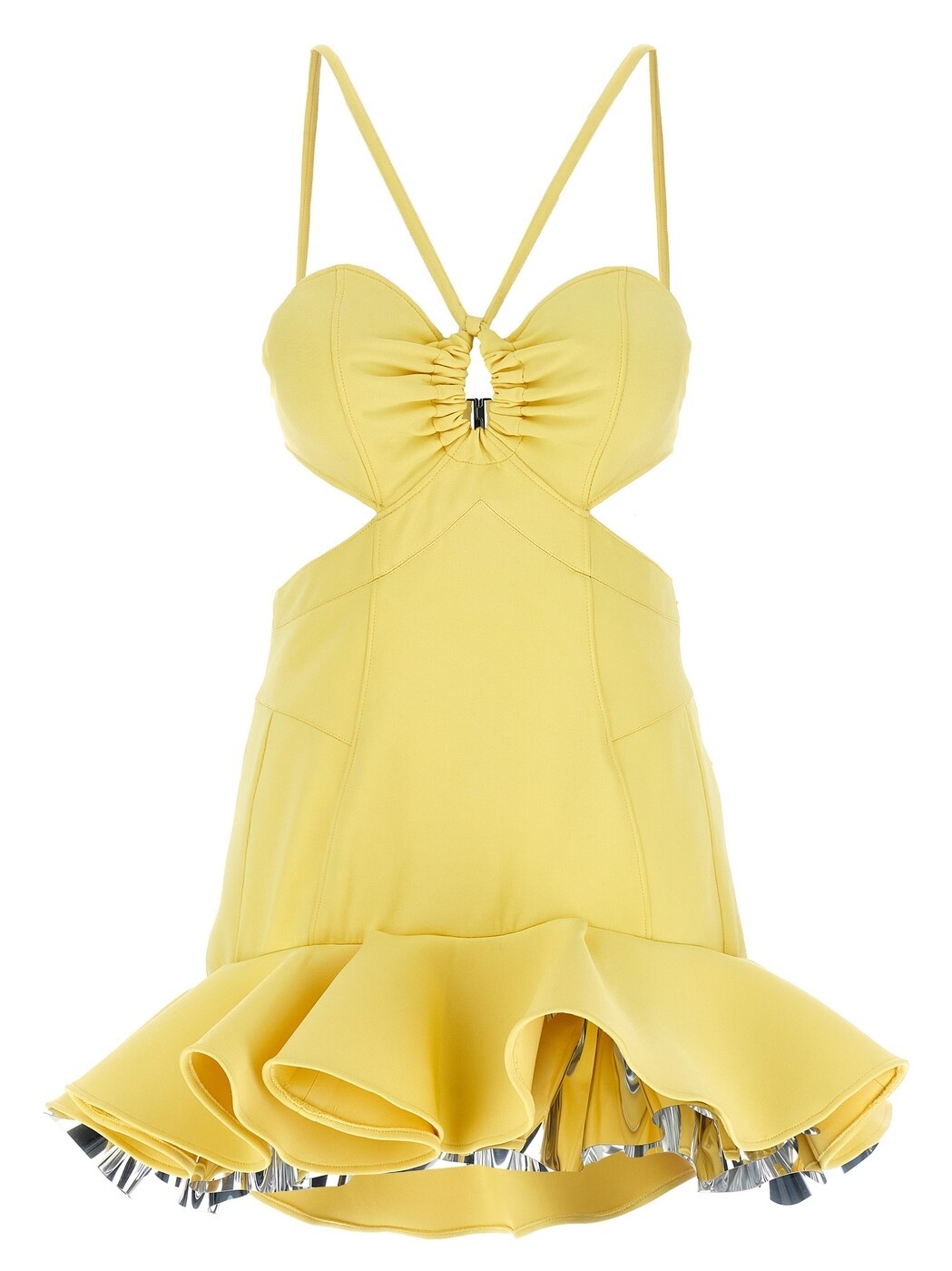 パコ ラバンヌ PACO RABANNE 衣裳 御召しもの レディース 黄色 Dresses Mini dress 26EJRO327VI0614P736 Yellow 関税 貨物輸送無料 2026SS ju