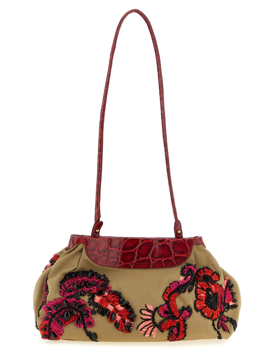 ド木鼠 キャラバン ノッテン DRIES VAN NOTEN クラッチペダル御徒面子 レディース マルチ色つや Clutch and wristlets bags Embroidery clutch 2610115683103102 Multicolor 関税 貨物輸送無料 2026SS ju