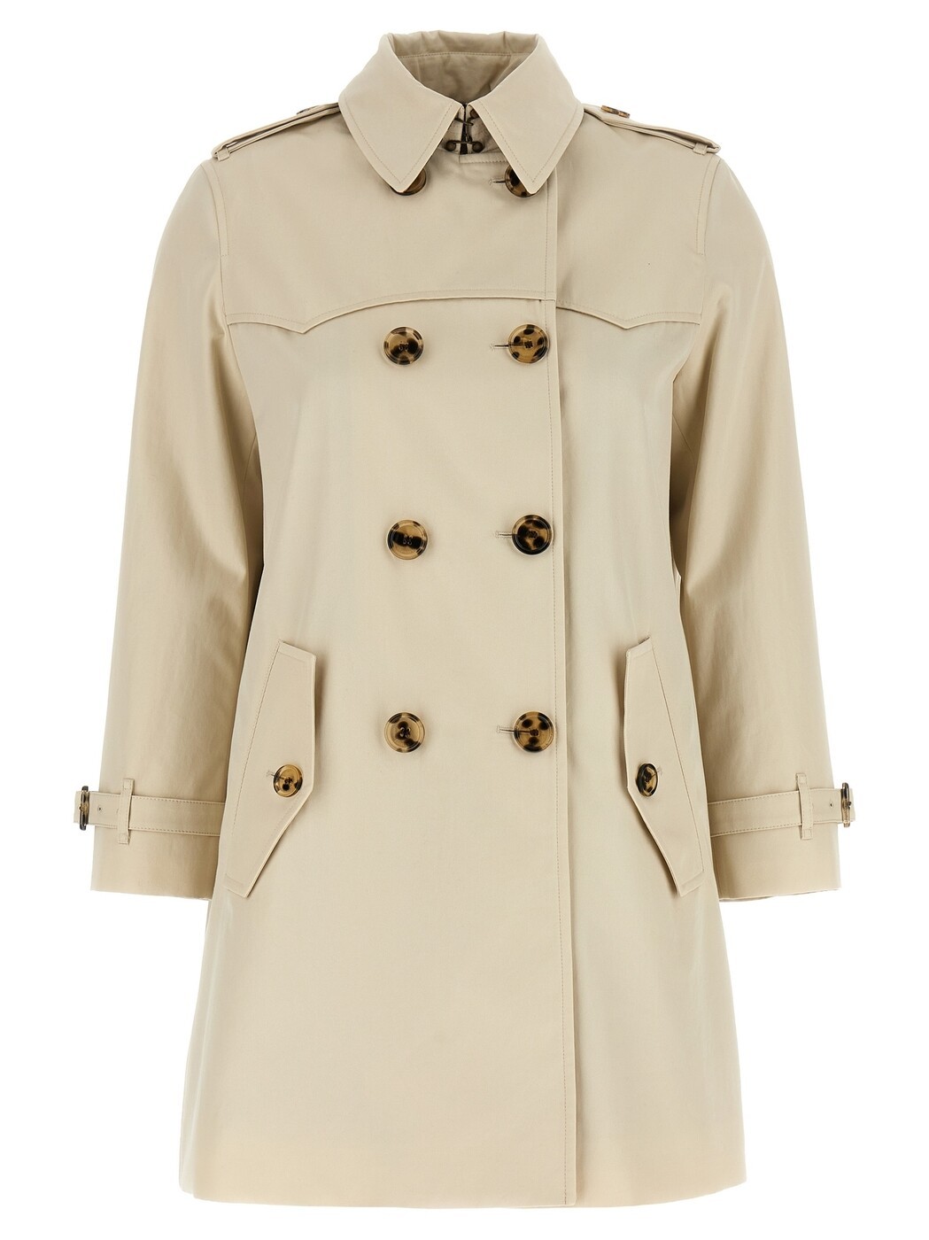 バーバリー BURBERRY トレンチコート 厚地の外套 レディース ベージュ Coats and trench coats \u0027Summerside\u0027 trench coat 8126267CLAMBEIGE Beige 関税 貨物輸送無料 2026SS ju