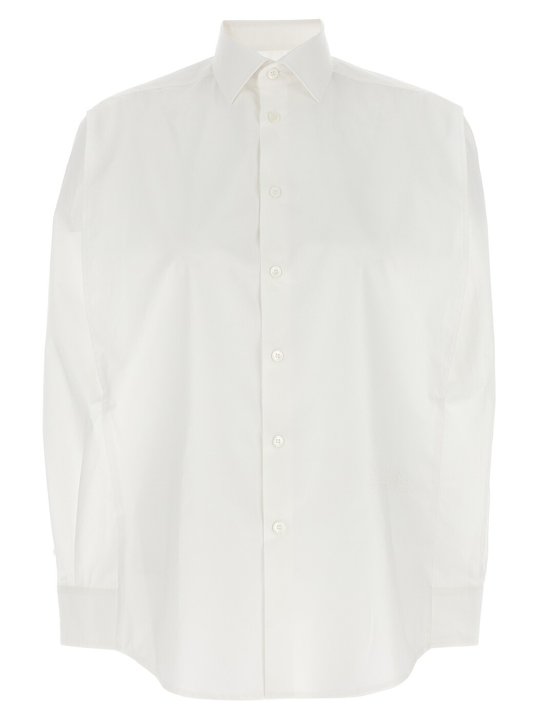 エムエム6 メゾン マルジェラ MM6 MAISON MARGIELA シャツ レディース ホワイト Shirts Embroidery shirt S62DT0052M35256101 White 関税 送料無料 2026SS ju|BRANDSHOP「il Tesoro」