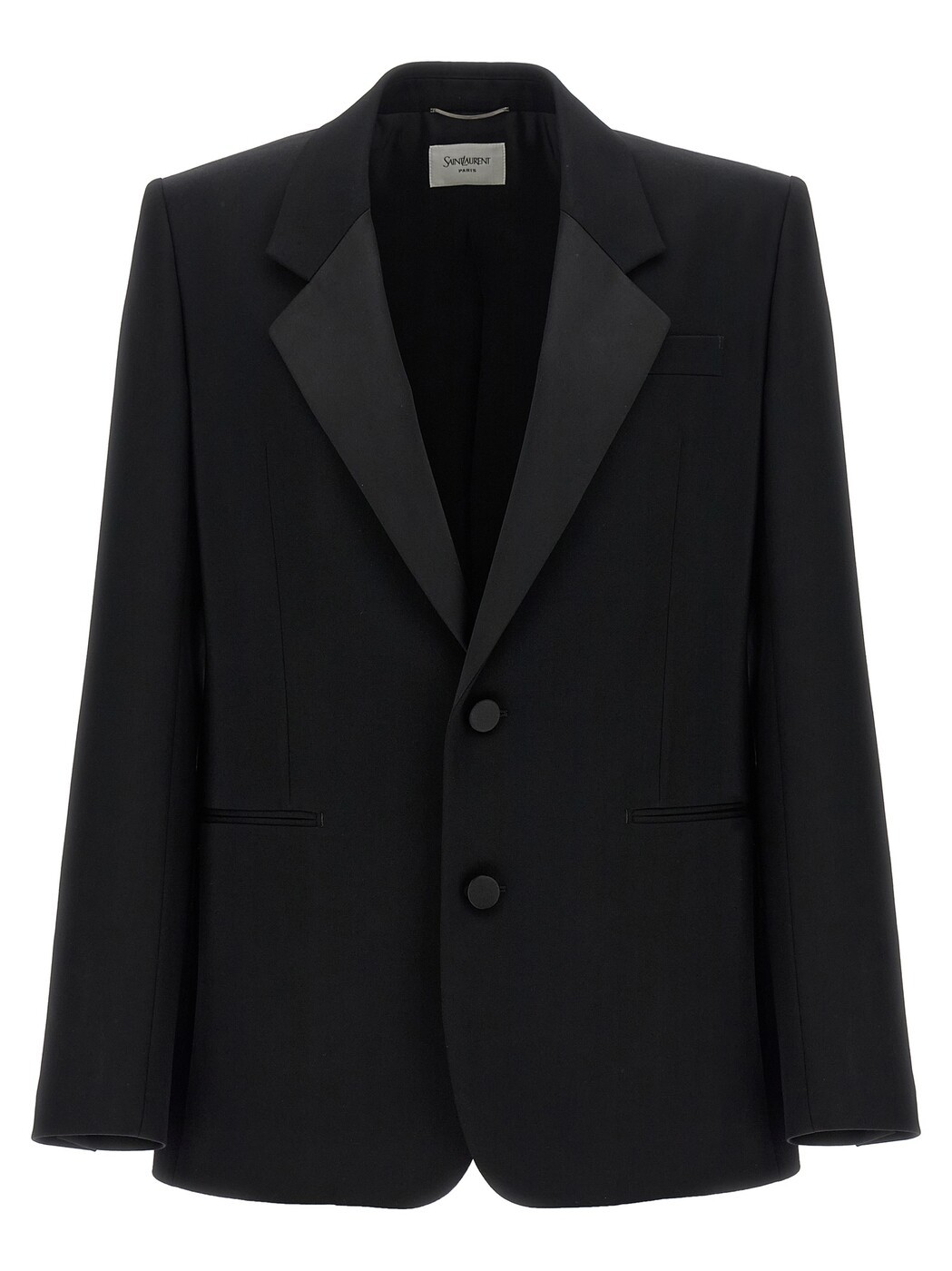前日 サンローラン SAINT LAURENT PARIS 上衣 メンズ 黒いこと Jackets \u0027Smoking\u0027 blazer 859869Y7E631000 Black 関税 貨物輸送無料 2026SS ju