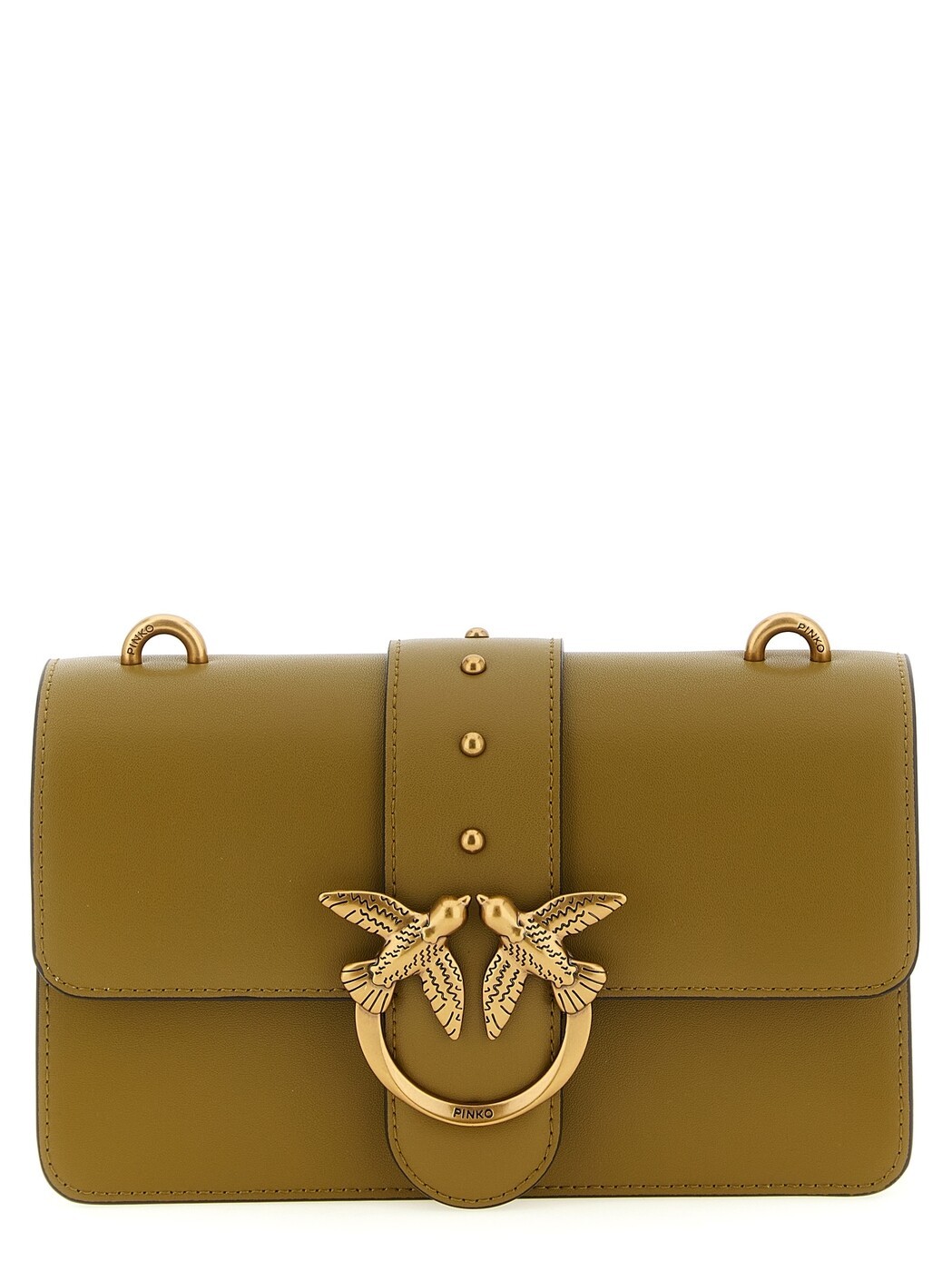 ピンコ PINKO 御徒面子 レディース 緑であること Business bags \u0027Love One Mini\u0027 crossbody bag 105856A0F1L22Q Green 関税 貨物輸送無料 2026SS ju