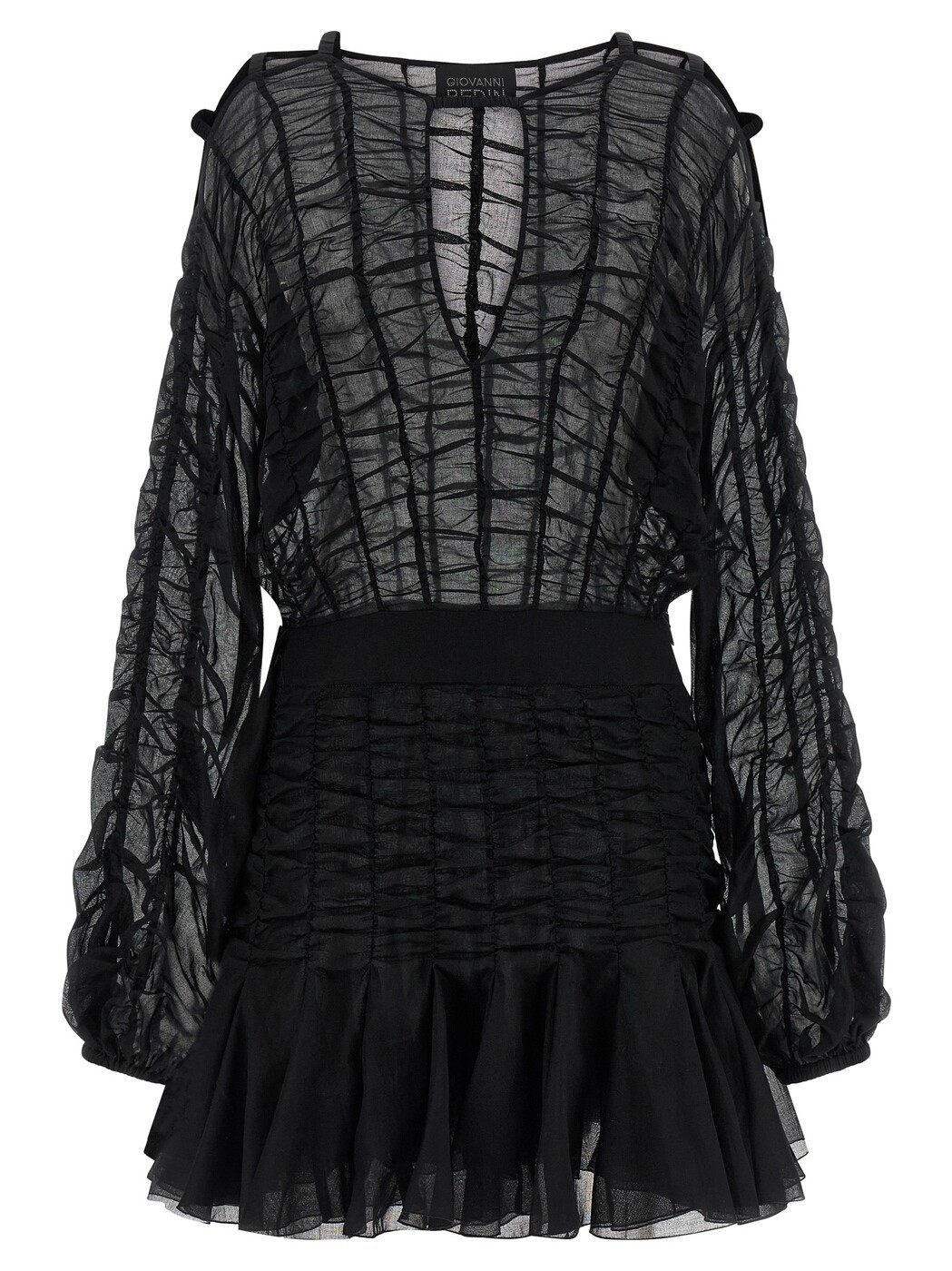 ジョヴァンニ・ベディン GIOVANNI BEDIN 衣裳 御召しもの レディース 黒いこと Dresses Cotton dress GBSS26504NERO Black 関税 貨物輸送無料 2026SS ju