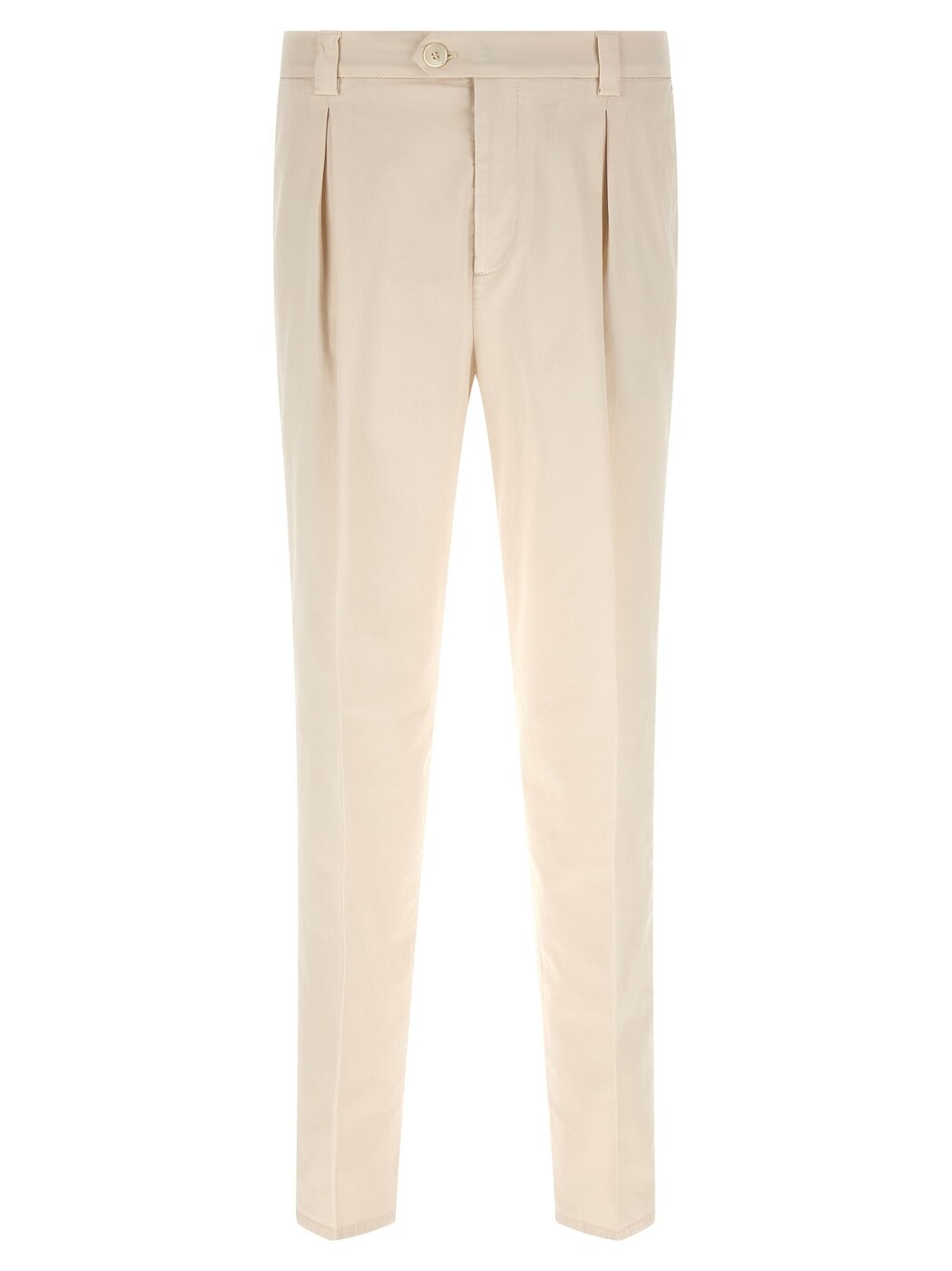 ブルネロ クチネリ BRUNELLO CUCINELLI ズボン ズボン下 メンズ 白いこと Trousers American Pima Cotton pants M289L3030FC6007 White 関税 貨物輸送無料 2026SS ju